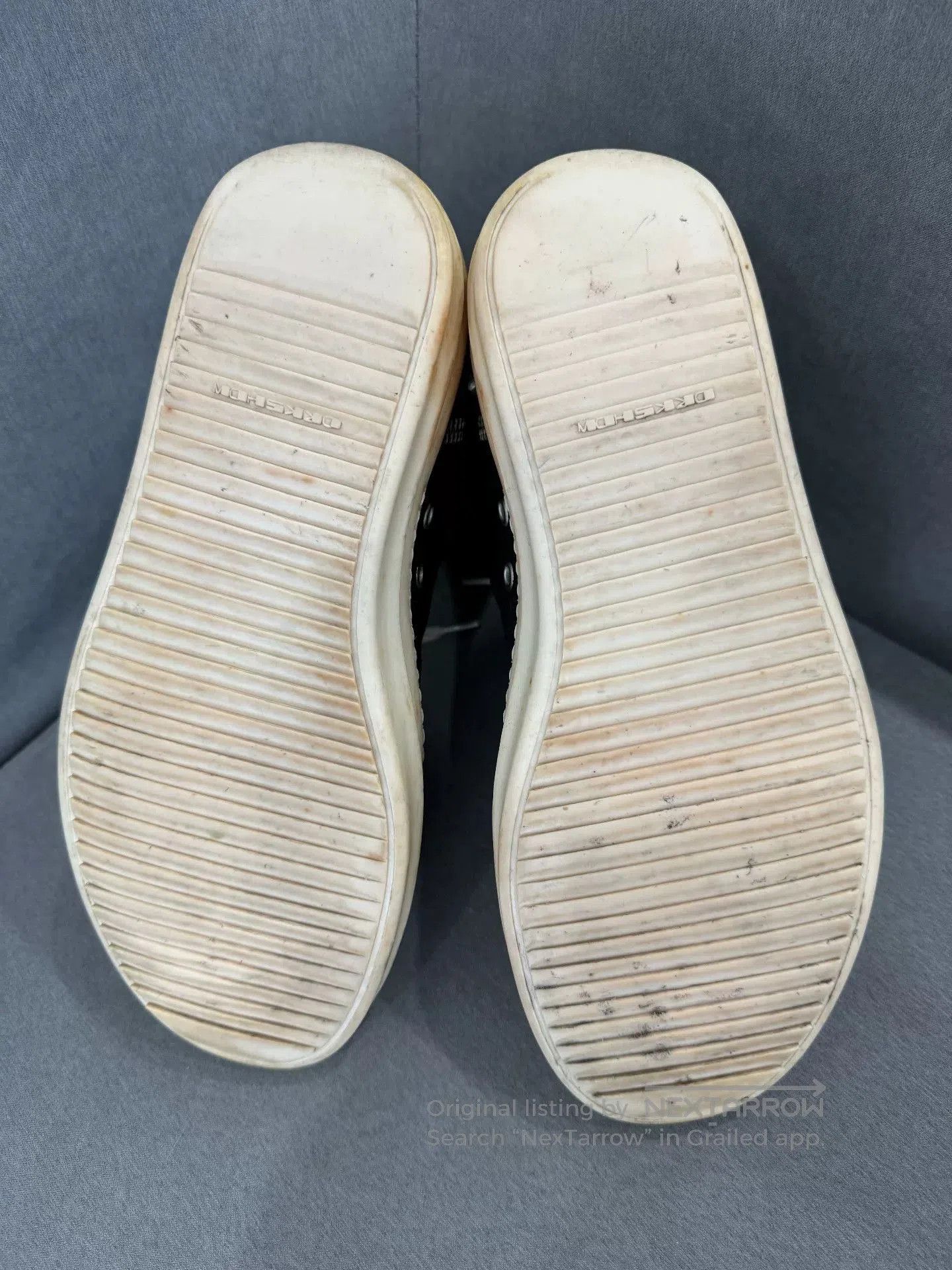 Rick Owens rick owens canvas high top sneakers size 40. Size US 7.5 / EU 40-41 - 6 Thumbnail