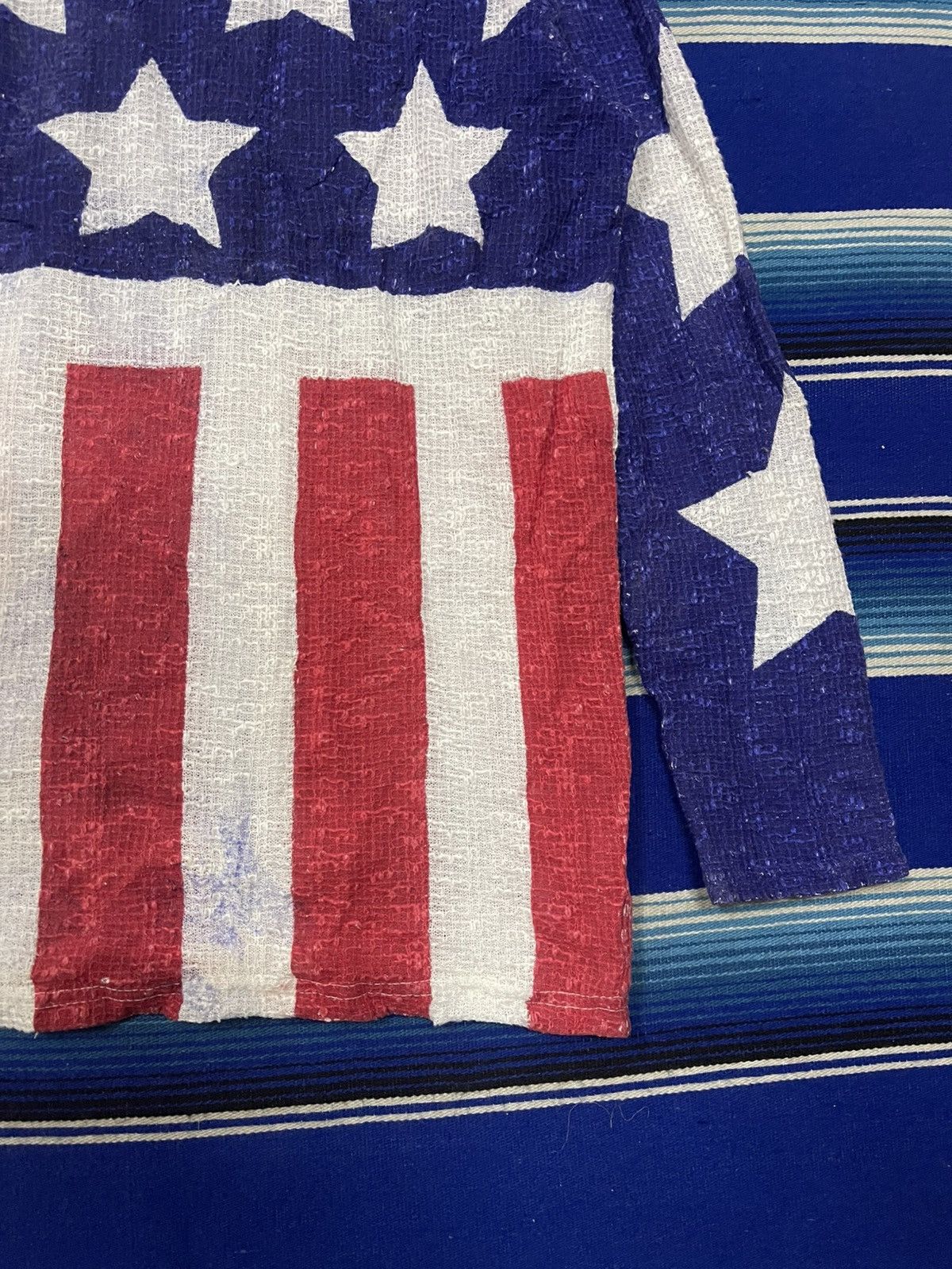 Designer × Japanese Brand VERY RARE 🔥 Co&Lu American Flag Tshirt Size ONE SIZE - 11 Thumbnail