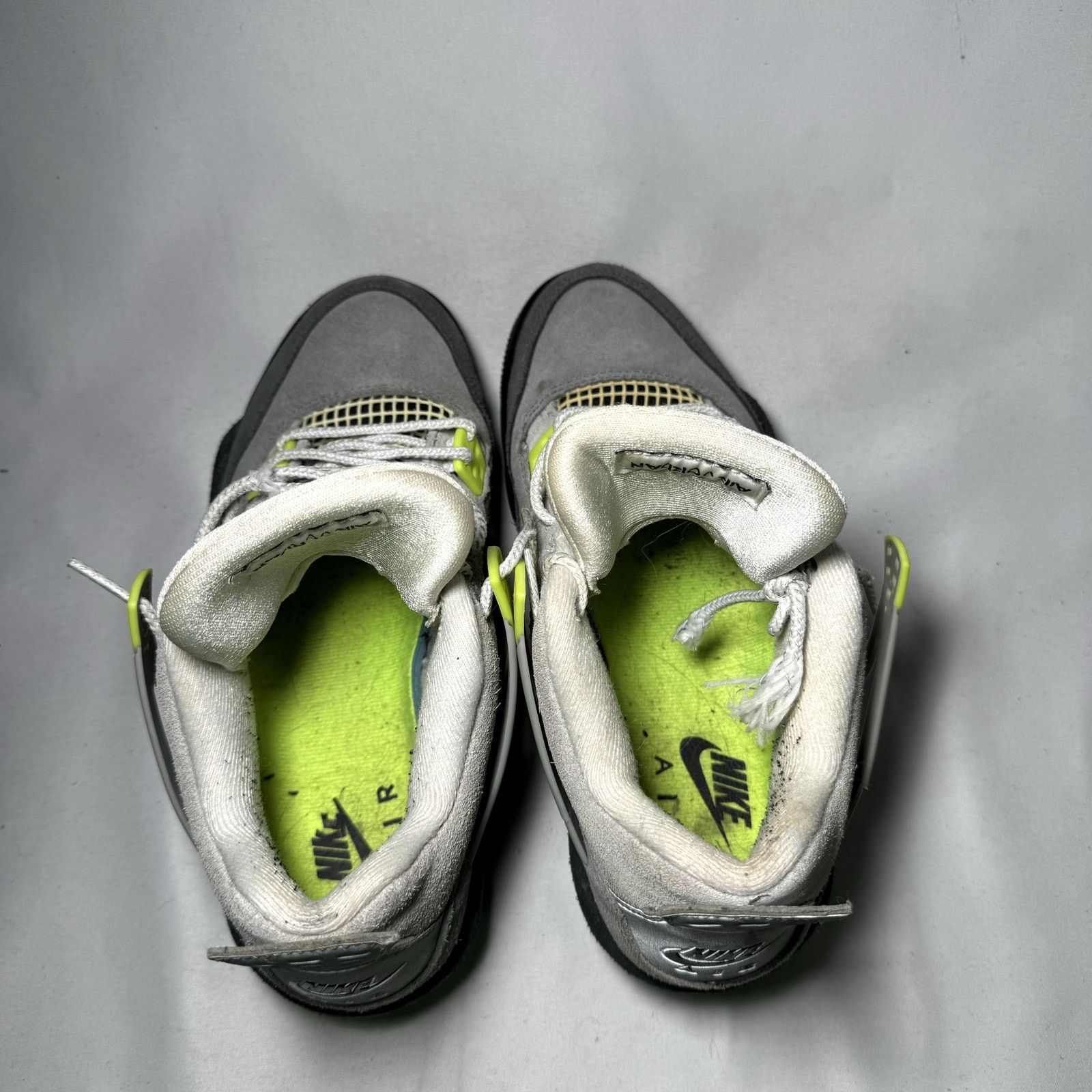 Jordan Brand × Nike Size 6.5 - Nike Air Jordan 4 Retro SE GS Neon 95 Men's Shoes Size US 6.5 / EU 39-40 - 5 Thumbnail