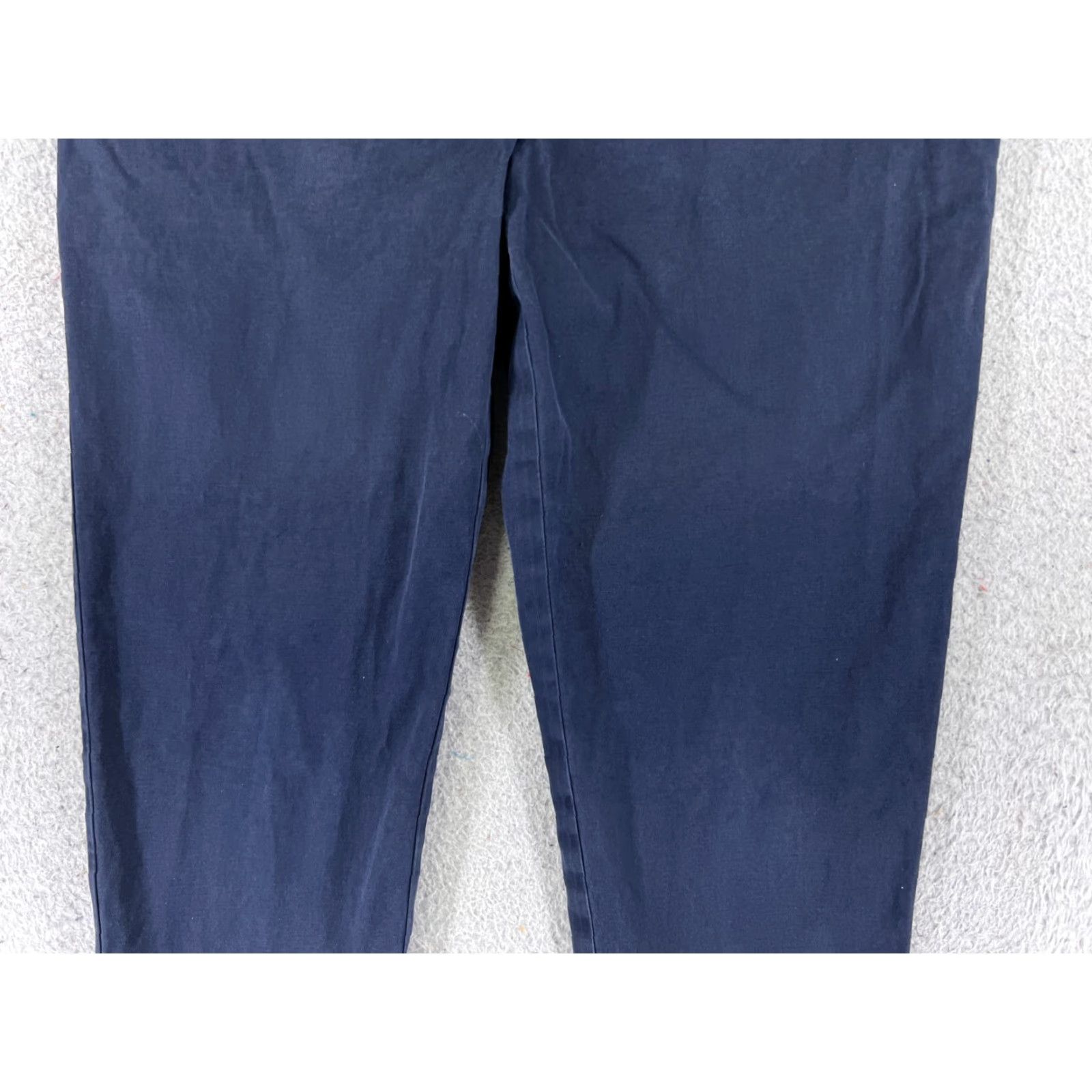 Talbots Talbots Pants Womens 6P Capri Blue Cotton Blend Stretch Flat Front Pockets Regular Petite 21in Inseam Mens? Womens Size 28" / US 6 / IT 42 - 3 Thumbnail