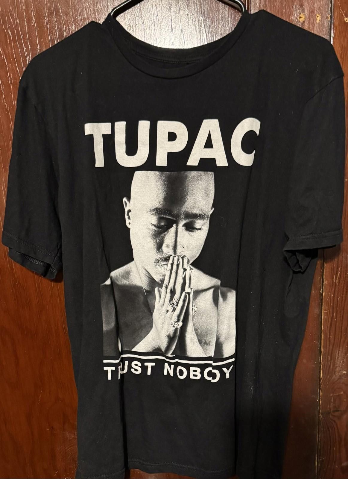 The Unbranded Brand Tupac Shakur Trust Nobody t-shirt Black Men's size L Size US L / EU 52-54 / 3 - 1 Thumbnail