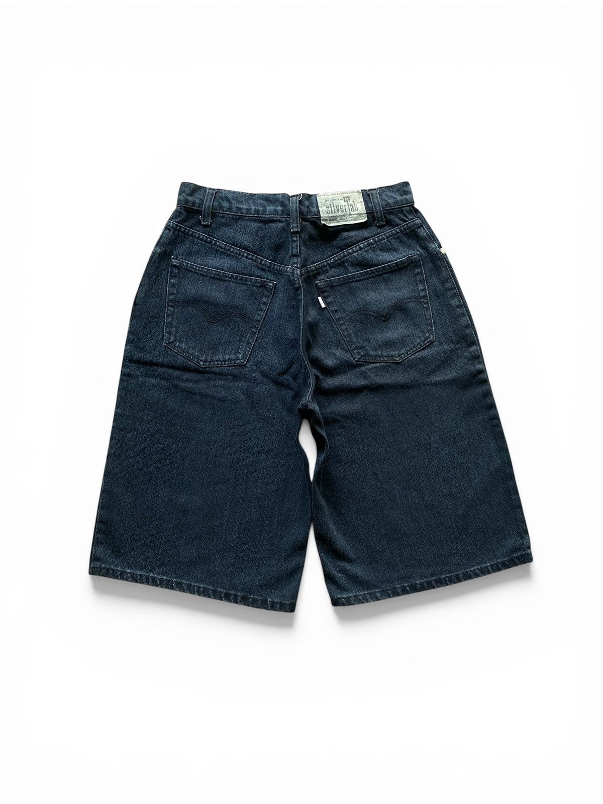 Levi's Vintage 1990’s Levis Silvertab Baggy Jorts Black Size US 28 / EU 44 - 5 Thumbnail