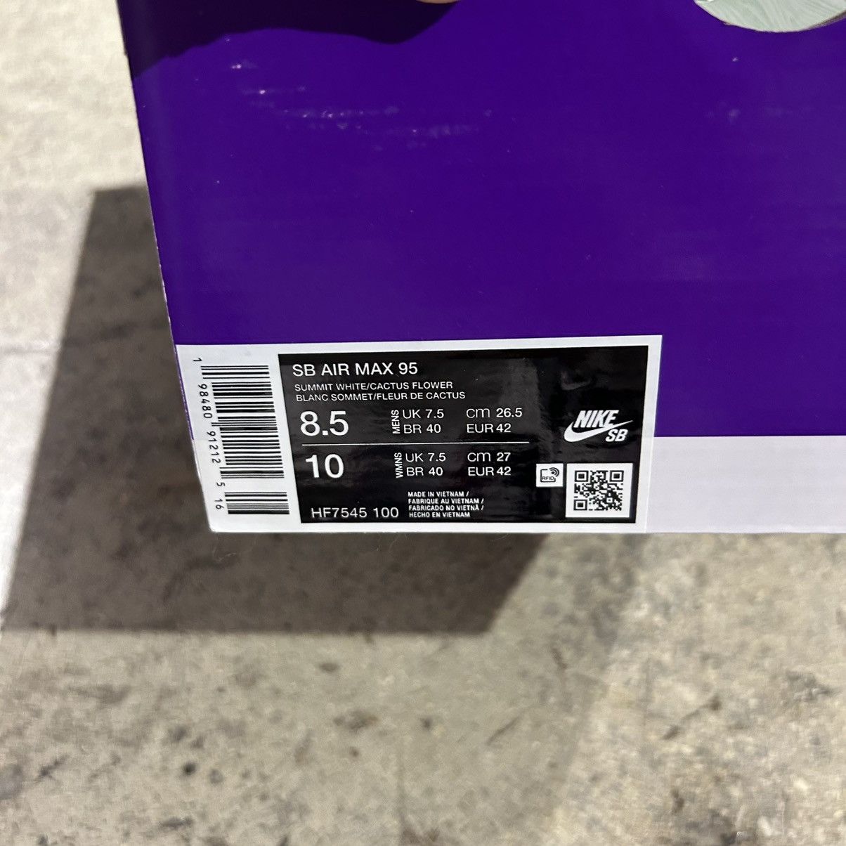Nike SB Nike Air Max 95 SB cactus flower Size US 8.5 / EU 41-42 - 7 Thumbnail