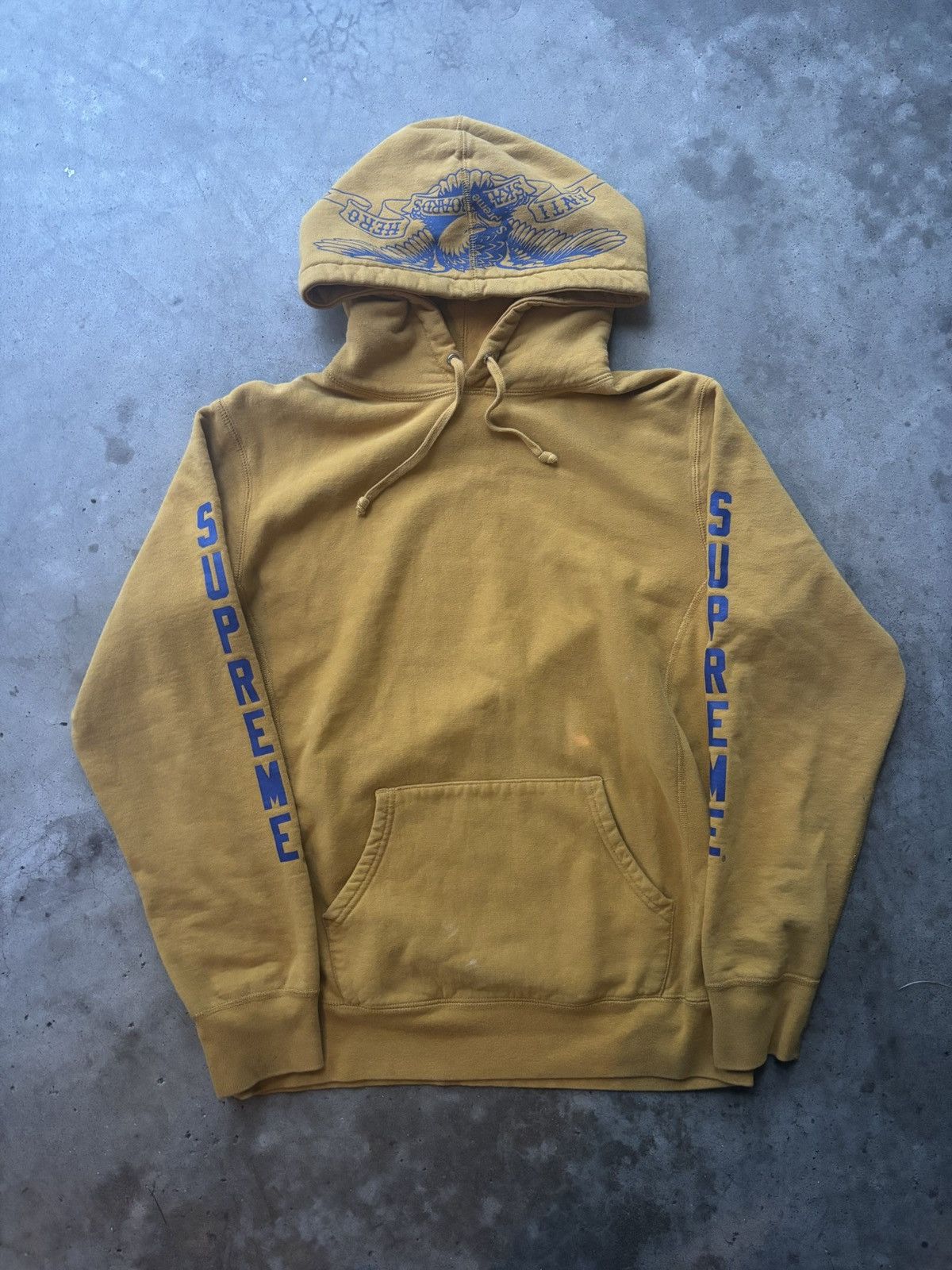 Supreme Anti Hero Hoodie | Grailed