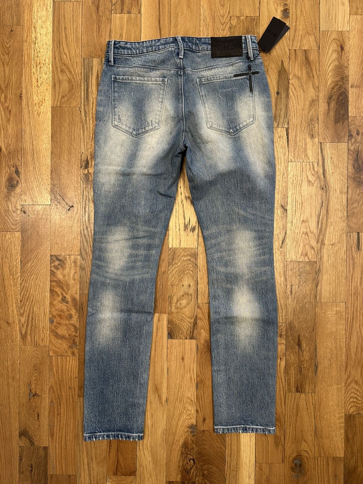 Rta RTA Bryant Skinny Blue Denim Jeans Size 28 Size US 28 / EU 44 - 2 Thumbnail