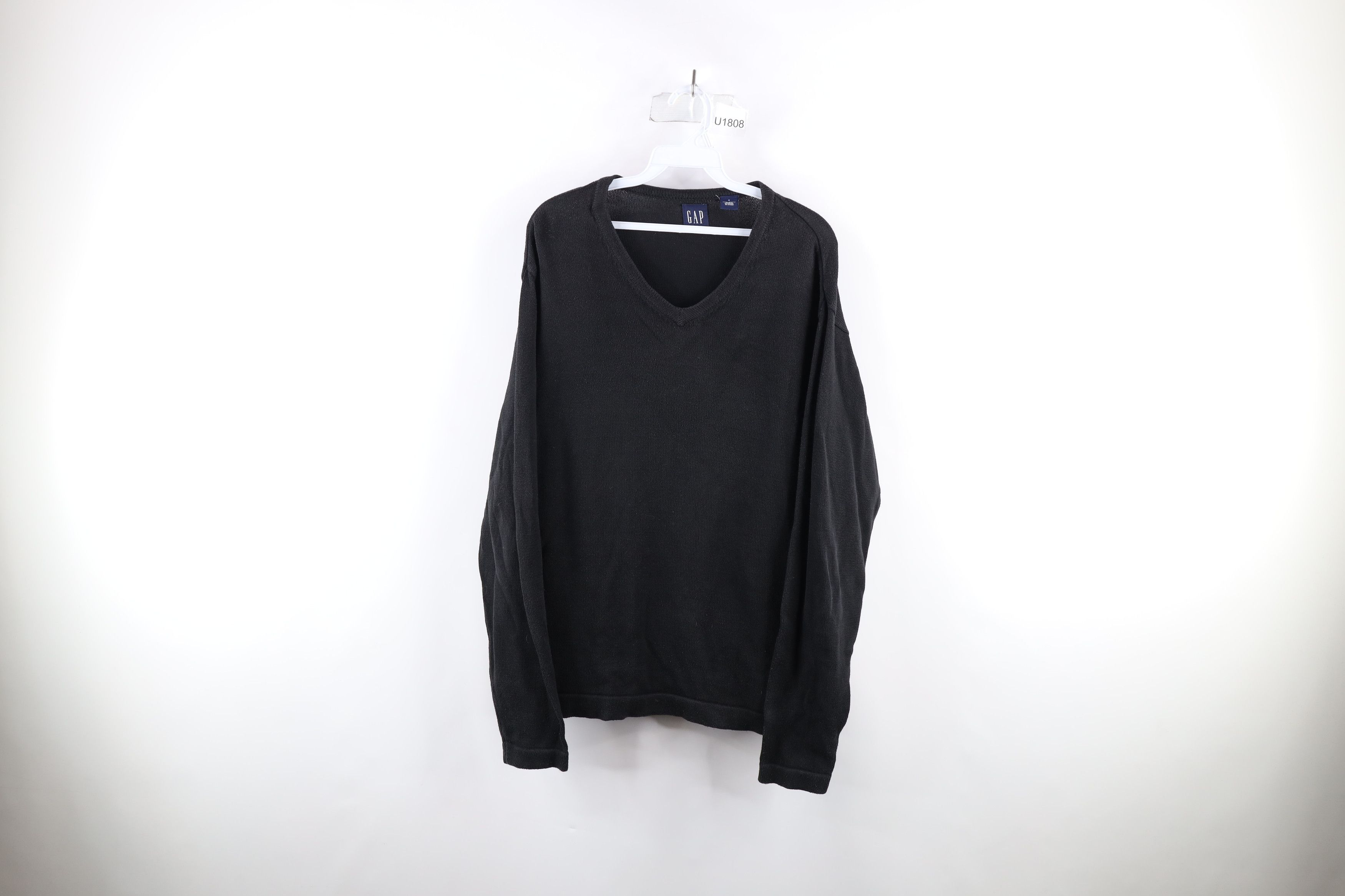 トップス jilsander by raf simons V neck knit 48 Raf Simons Women's Loose Fit V-Neck Sweater in Light Blue Raf Simons