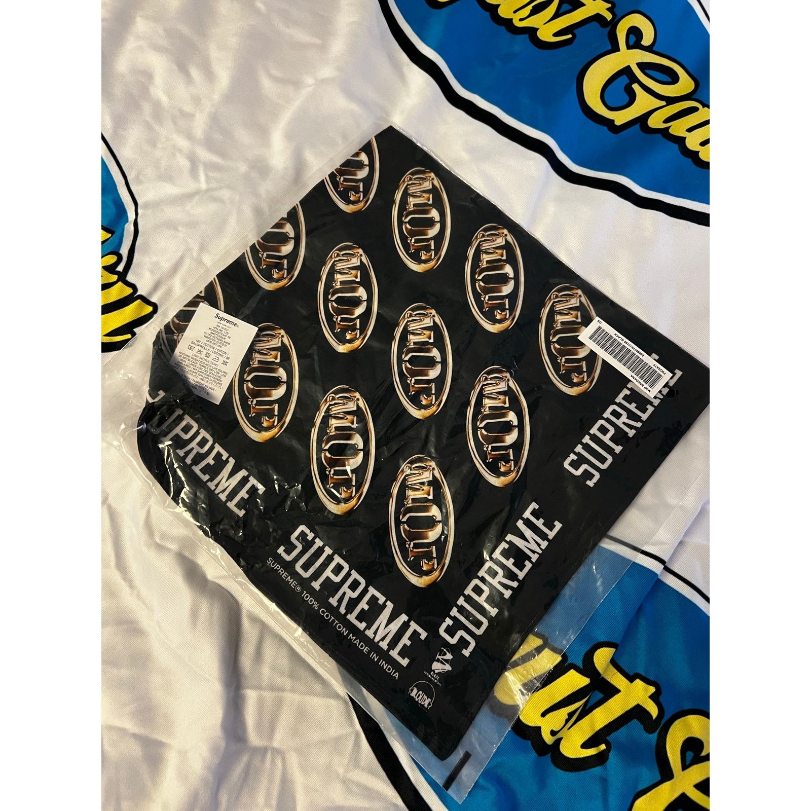 Supreme Supreme M.O.P. Bandana Black Size ONE SIZE - 1 Preview
