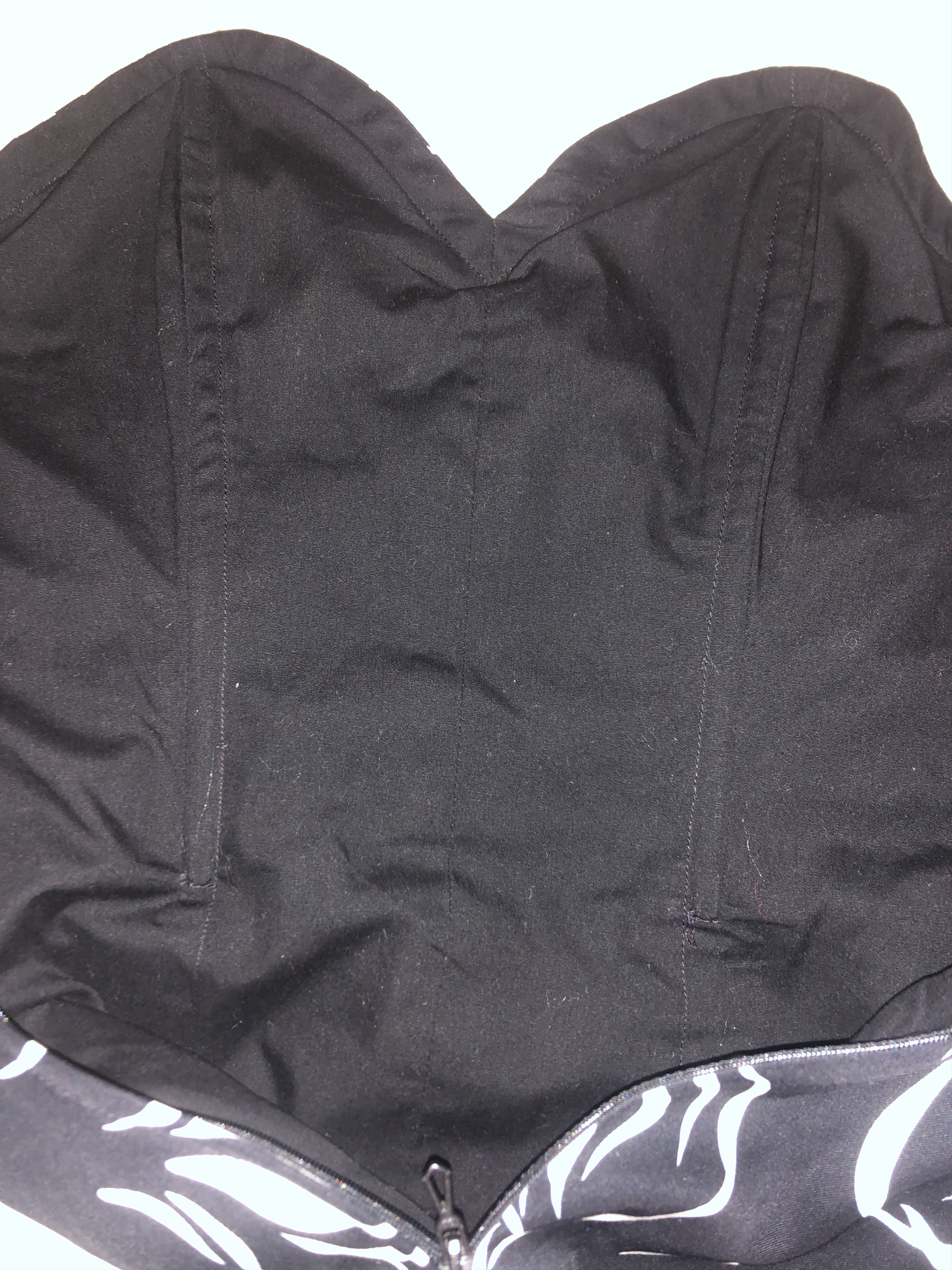 Yves Saint Laurent 80's Combed Cotton Corset Size S / US 4 / IT 40 - 9 Thumbnail