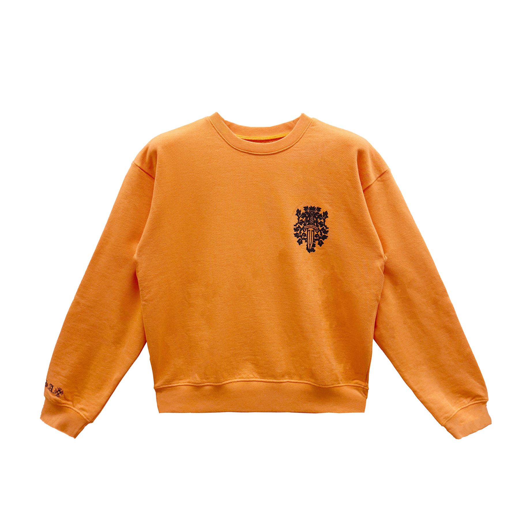 Chrome Hearts Chrome Hearts Vine Dagger Orange Crewneck Sweatshirt Size US M / EU 48-50 / 2 - 1 Thumbnail