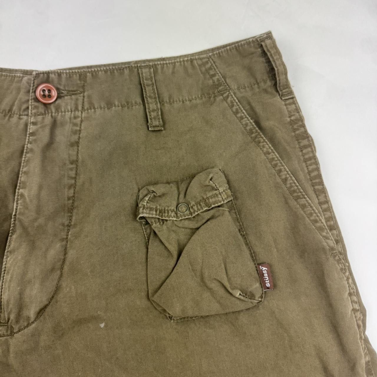 Stussy Vintage Stussy Cargo Shorts Size US 32 / EU 48 - 2 Thumbnail