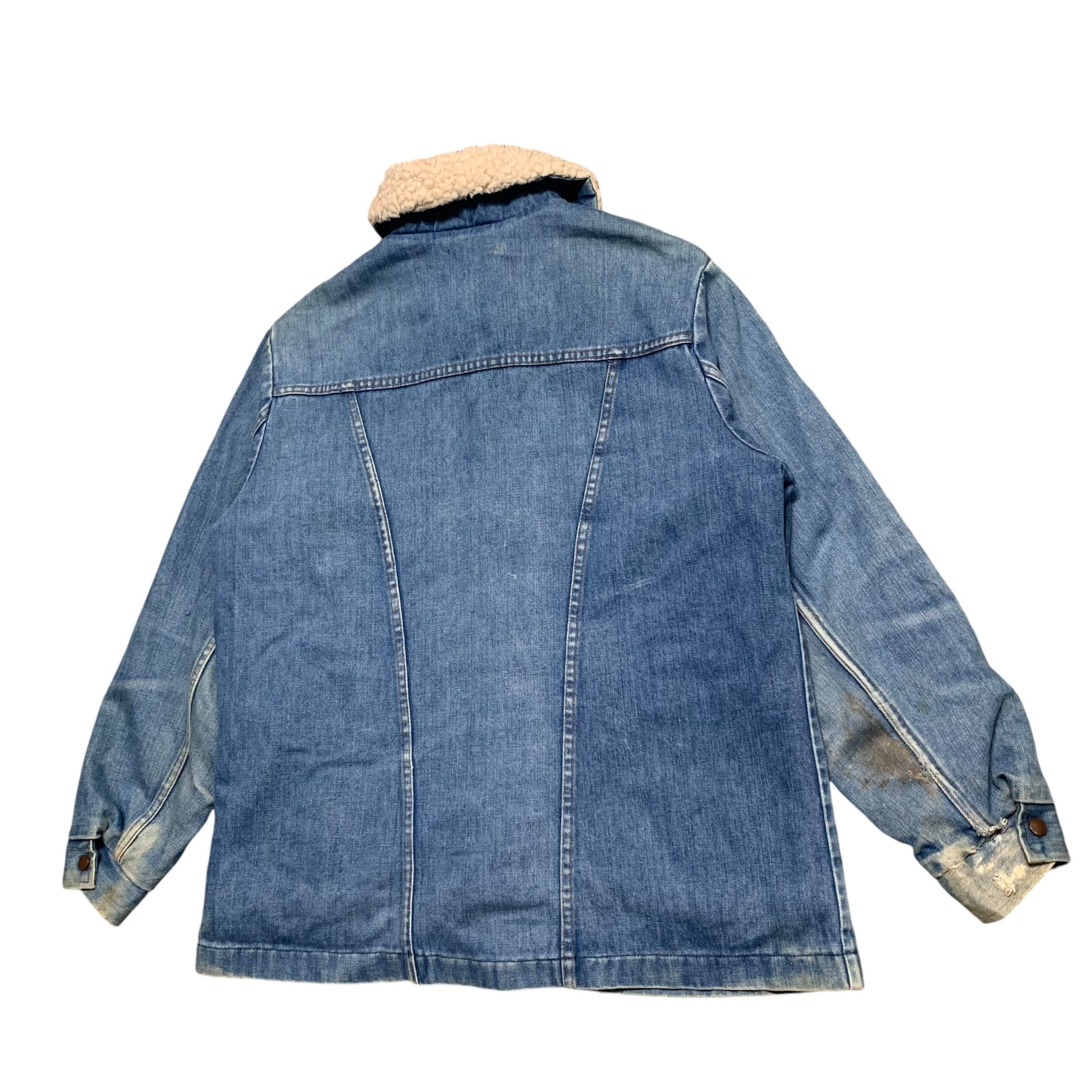 Vintage Vintage 70s Wrangler Denim Wrange Coat Size US L / EU 52-54 / 3 - 11 Thumbnail