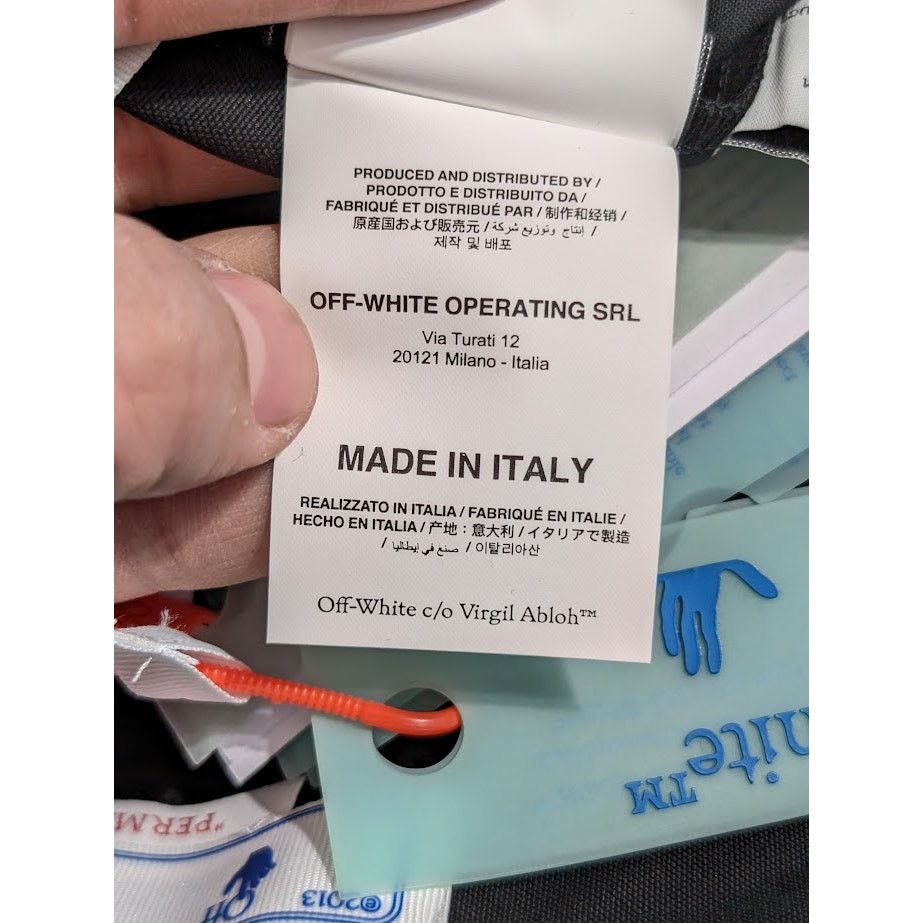 Off-White o1rshd1 Diag Pkt Carpenter Pant in Black/White Size US 30 / EU 46 - 21 Thumbnail