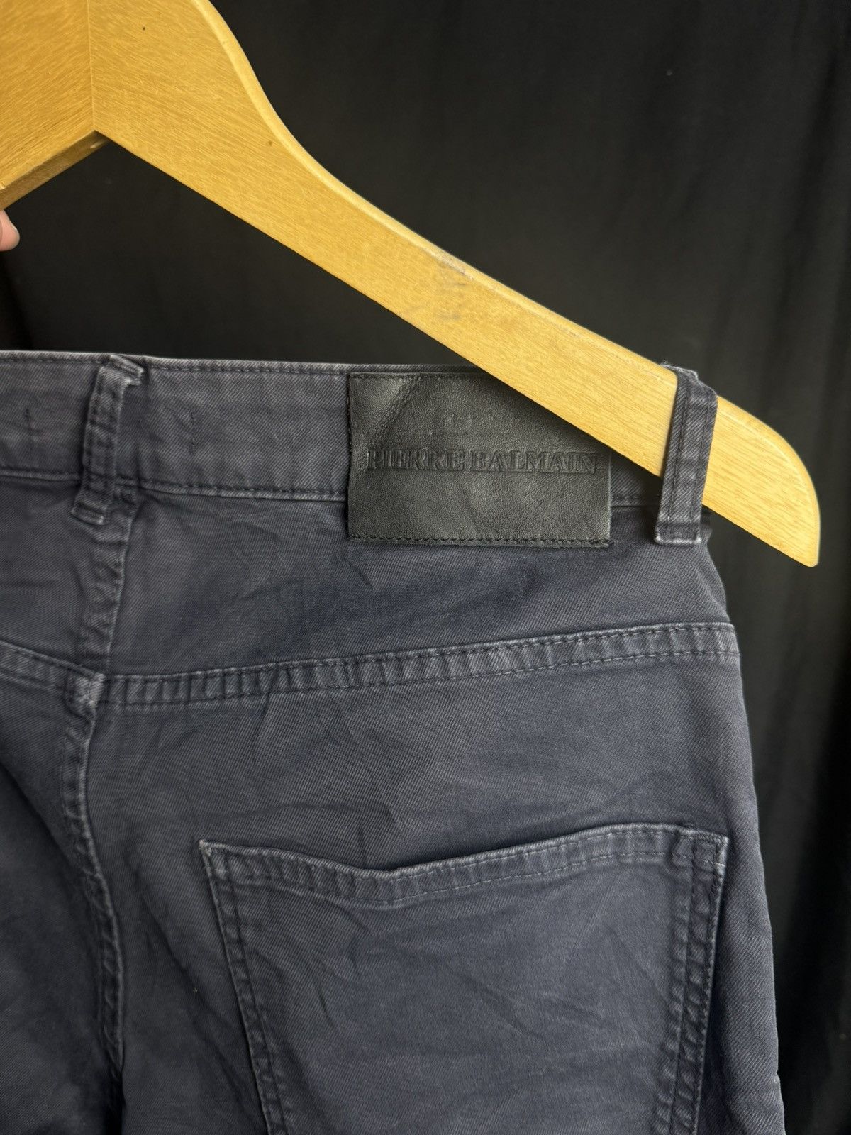 Balmain Balmain Biker Decernin Vintage Styled Size US 29 - 7 Thumbnail