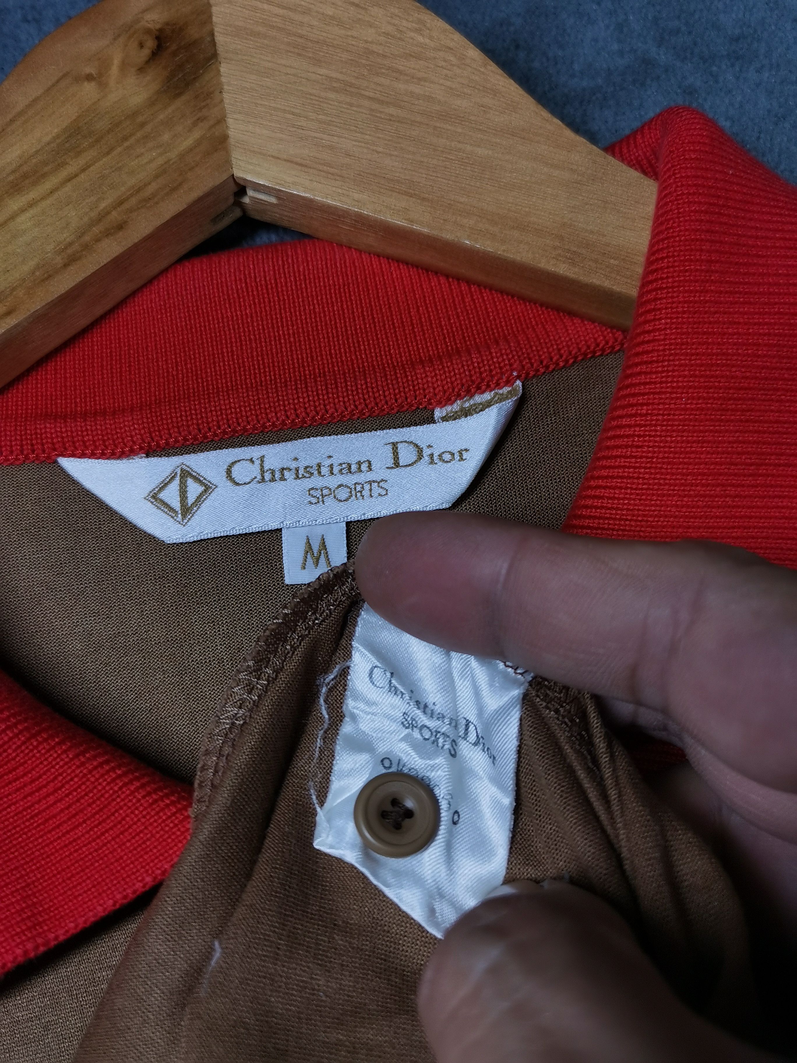 Christian Dior Monsieur Vintage 90's Christian Dior Golf Polo Size M / US 6-8 / IT 42-44 - 5 Thumbnail