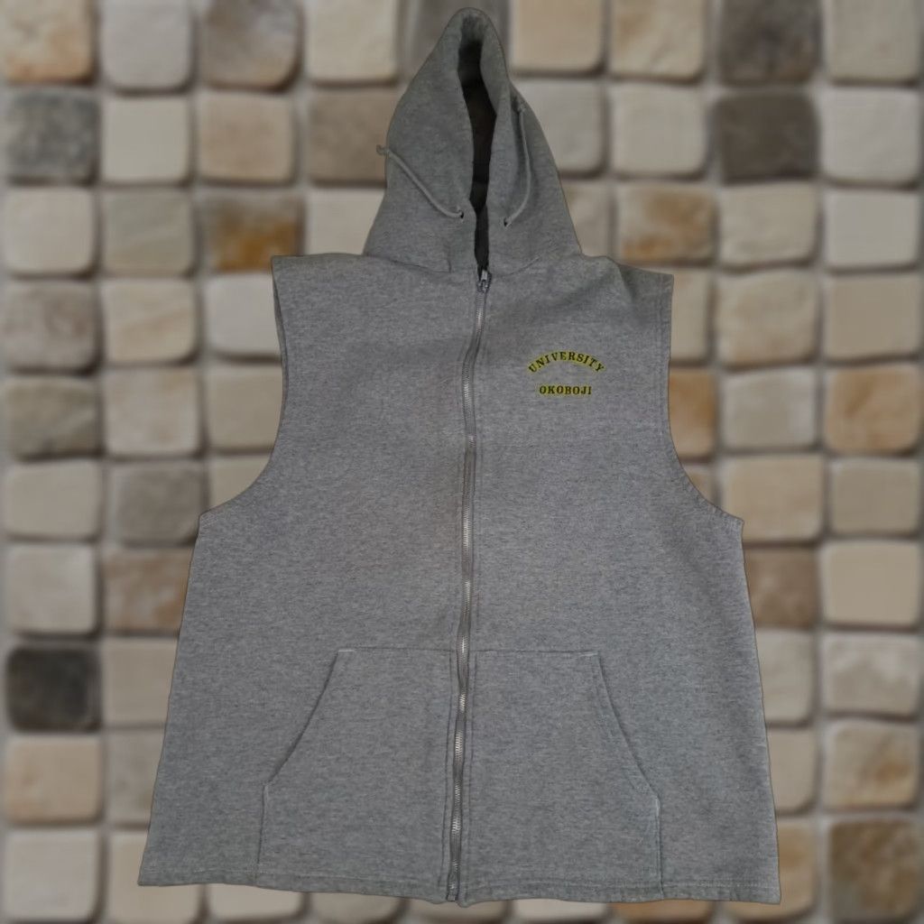 Champion VINTAGE Champion Full Zip Sweatshirt University Hooded Large L Gray Unisex Adults Mens Womens Boys Girls Size US L / EU 52-54 / 3 - 1 Thumbnail