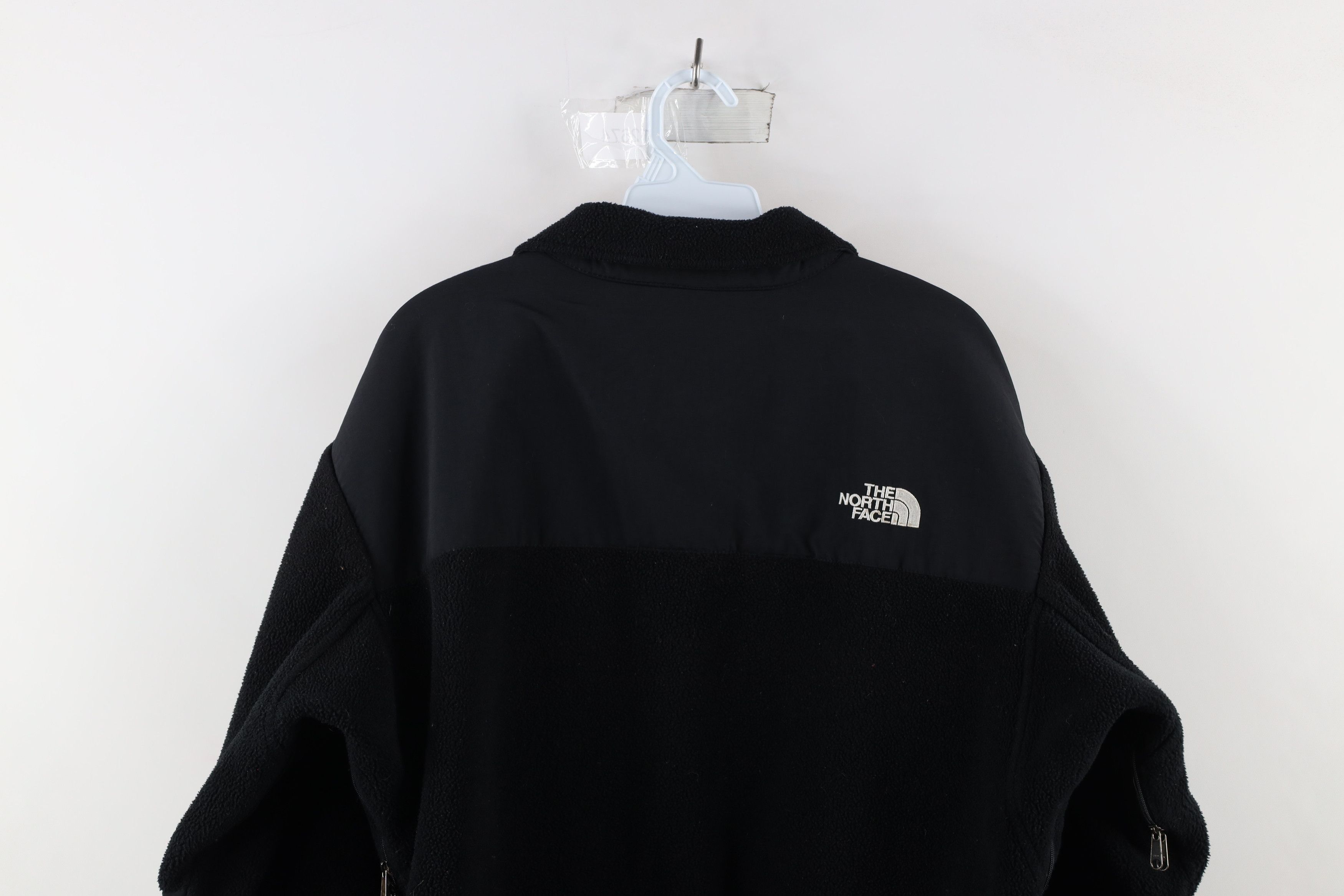 The North Face × Vintage Vintage The North Face Spell Out Denali Fleece Jacket Black Size US M / EU 48-50 / 2 - 14 Thumbnail