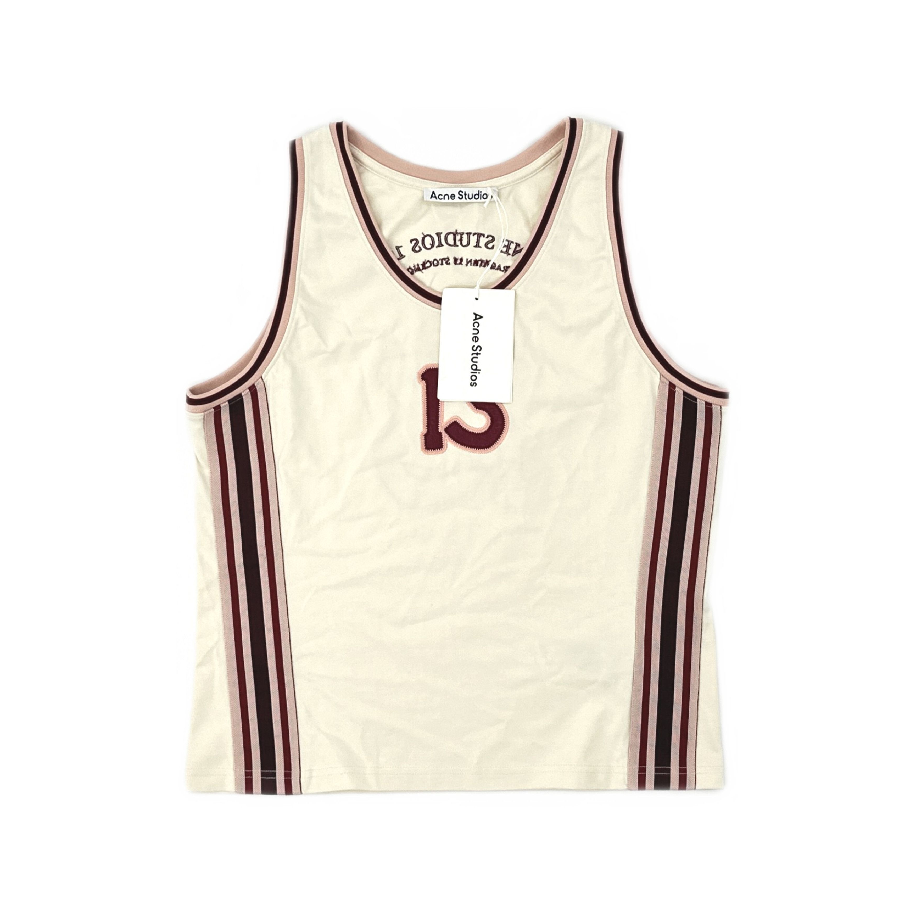 Acne Studios Acne Studios 13 Embroidery Tank Top Size M Size US M / EU 48-50 / 2 - 1 Thumbnail