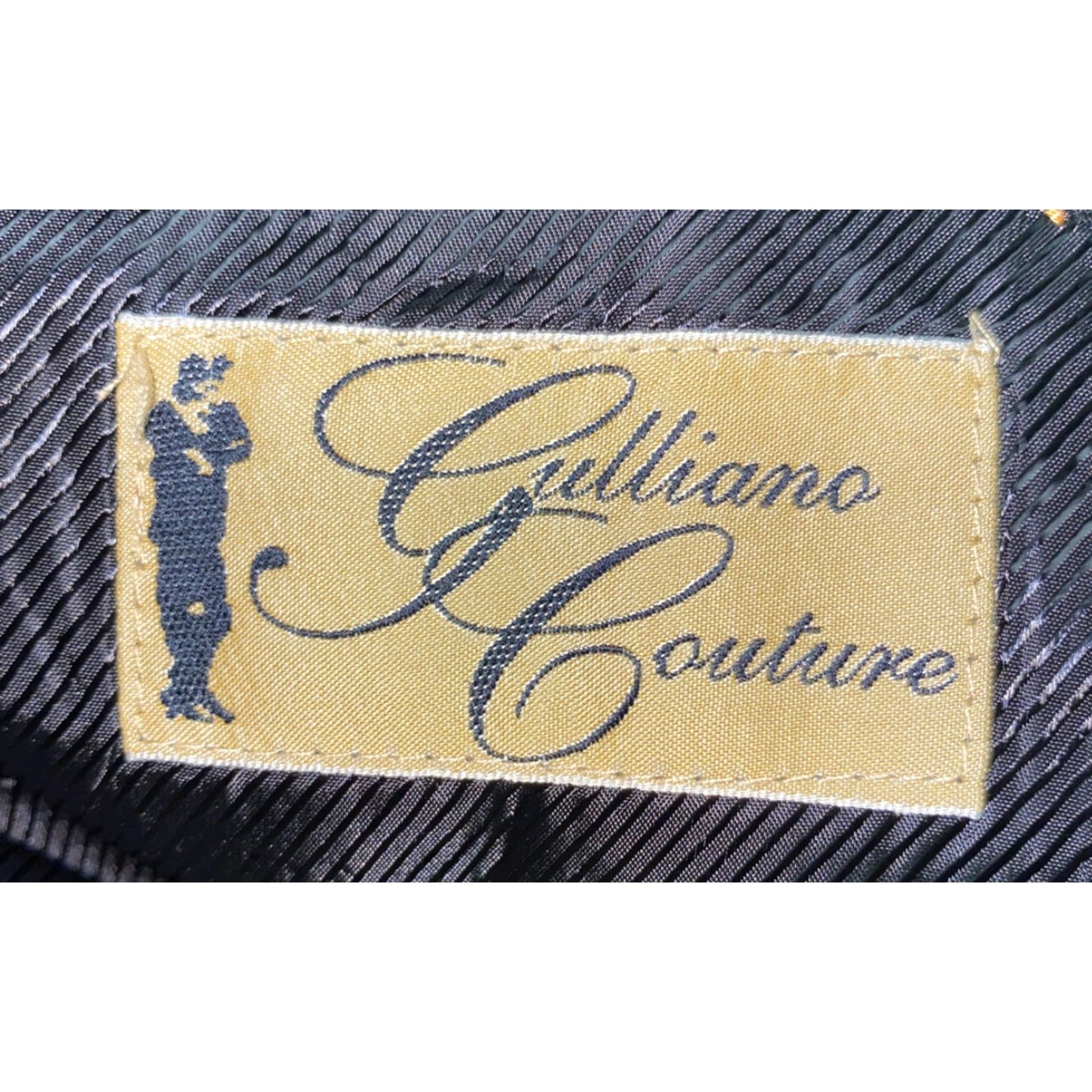 Vintage Gulliano Couture Sport Coat Jacket - Men - 3 Button - Wool? Black - Size 50 - Casual Vest/Outerwear Size US M / EU 48-50 / 2 - 5 Thumbnail
