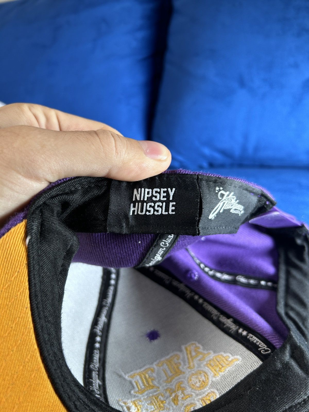 Rap Tees Nipsey Hussle Crershaw All Money In Snapback Size ONE SIZE - 6 Thumbnail