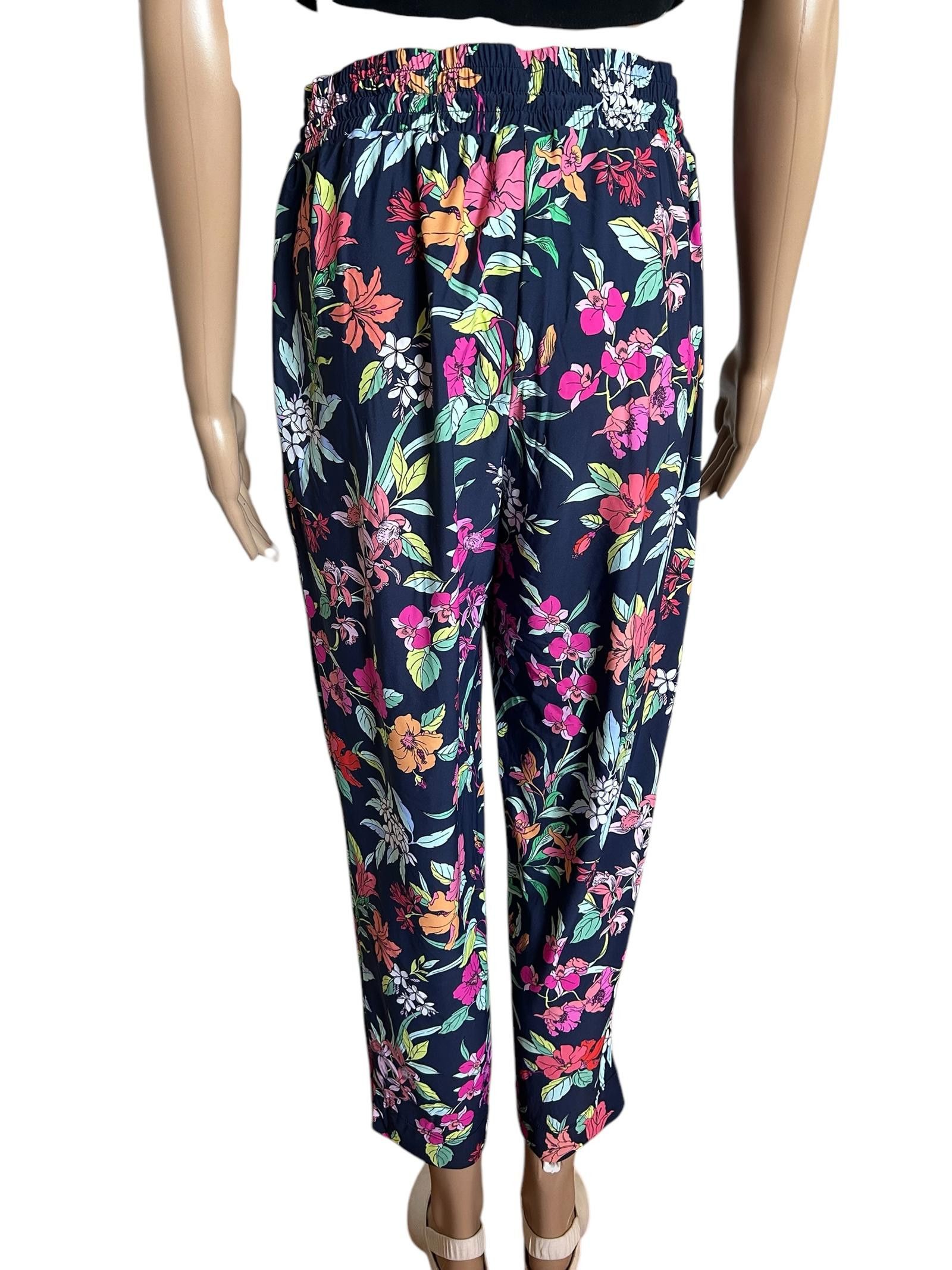 Tommy Bahama Tommy Bahama Summer Floral Beach Pant - Navy Multi Size 28" / US 6 / IT 42 - 3 Thumbnail