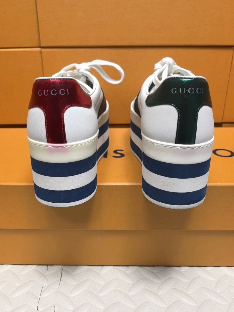 Gucci Gucci ThickSoled Men's White Sneakers-2506 Size US 6 / EU 39 - 6 Thumbnail