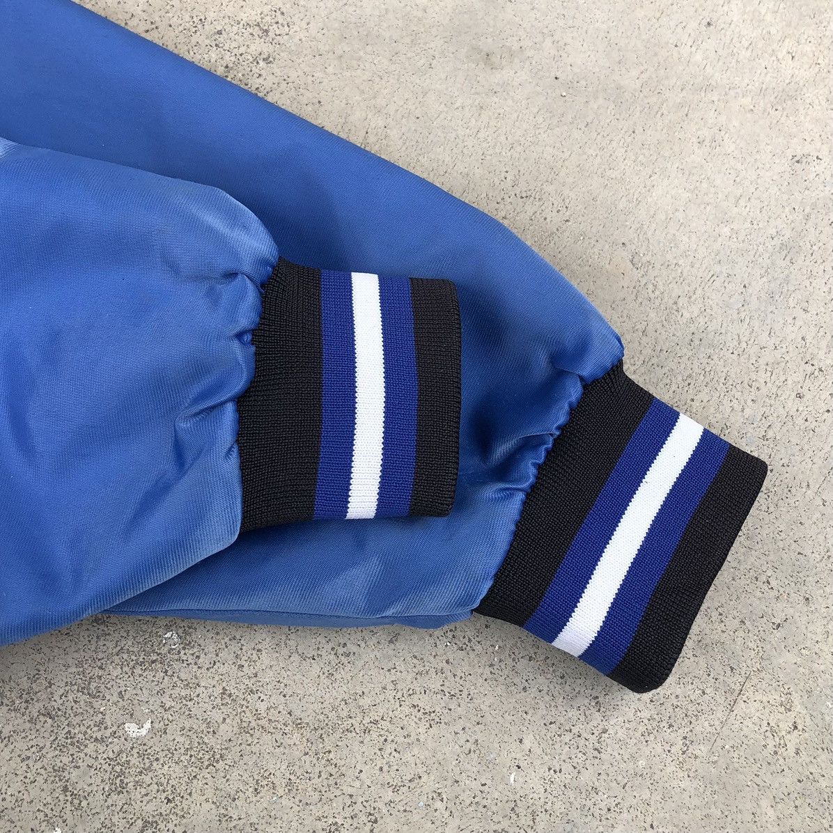 Vintage Vintage 80s 90s Mr.Moval Satin Varsity Jacket Size US L / EU 52-54 / 3 - 8 Thumbnail