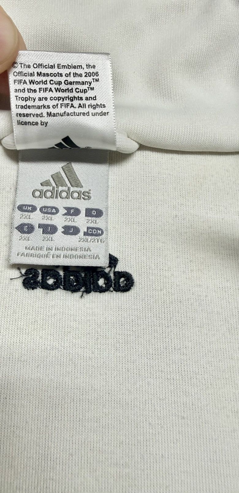 Adidas FIFA World Cup 2006 Track Jacket XXL Adidas Germany Koln! Size US XXL / EU 58 / 5 - 5 Thumbnail