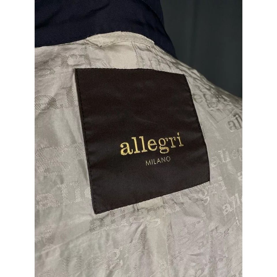 Allegri Allegri Milano Men's Blue Nylon Multipocket Field Jacket Siz Size US L / EU 52-54 / 3 - 10 Thumbnail