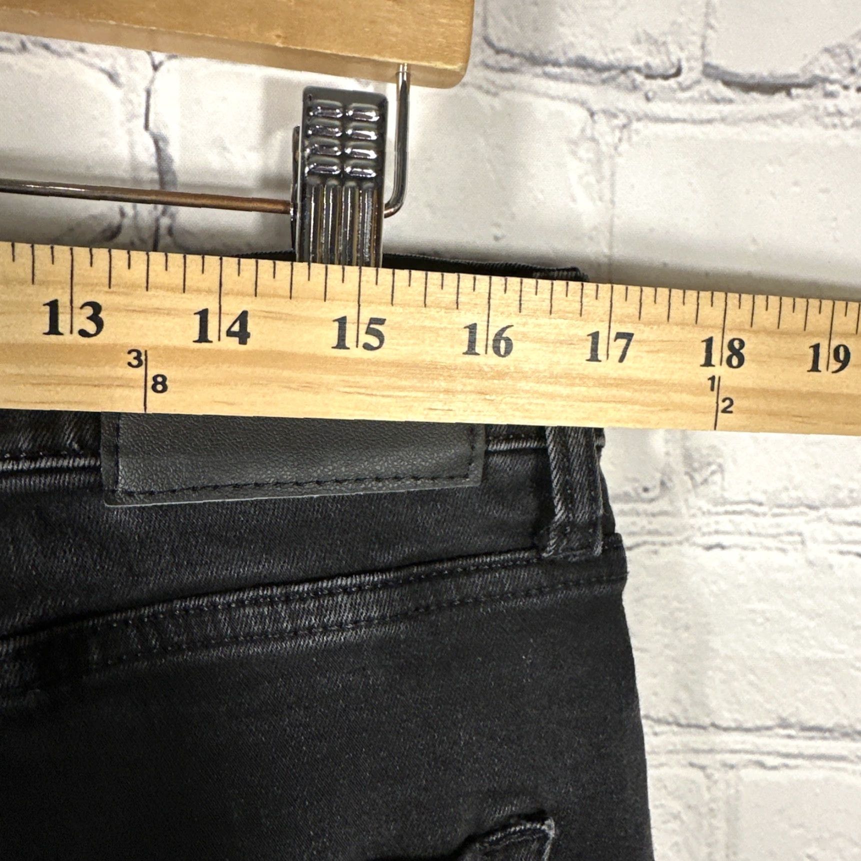 Lucky Brand Lucky Brand 410 Athletic Straight Jeans Mens 36x32 Black Denim Stretch Size US 36 / EU 52 - 6 Thumbnail