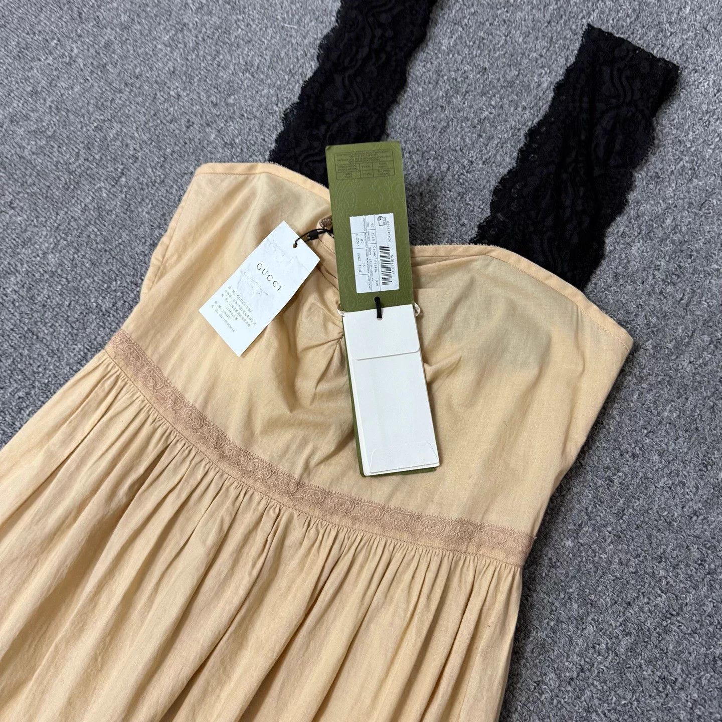 Gucci Gucci NWT Sleeveless Lace Panel Cami Dress 36 Size XS / US 0-2 / IT 36-38 - 3 Thumbnail