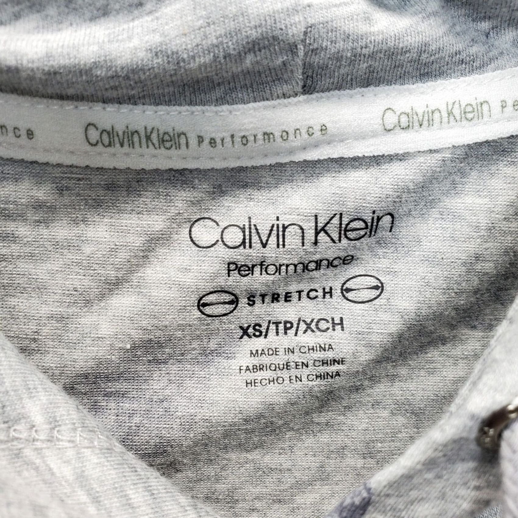 Calvin Klein Calvin Klein Womens Hoodie XS Multicolor Floral Cropped Stretch Pullover - Performance Outdoor Shirt Pullover, Casual Fit Size XS / US 0-2 / IT 36-38 - 3 Thumbnail