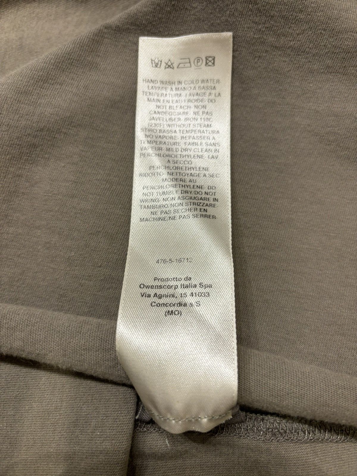 Rick Owens Rick Owens Long Tee Size US S / EU 44-46 / 1 - 5 Thumbnail
