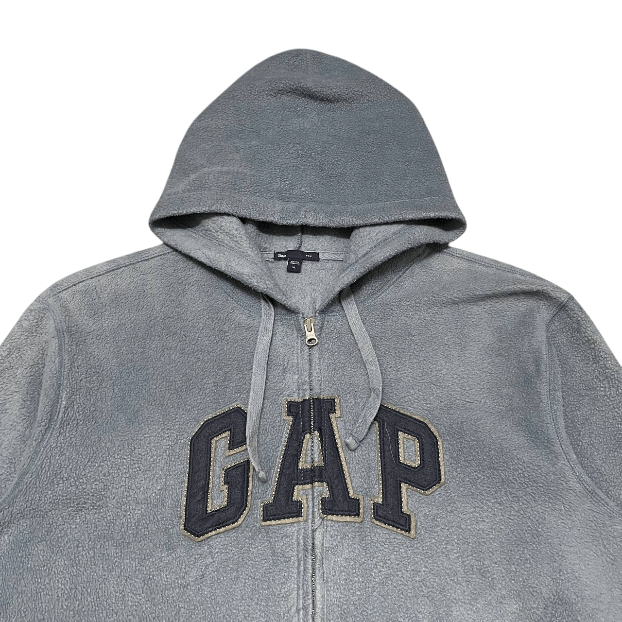 Gap Vintage Gap Big Logo Fleece Hoodie Size US XL / EU 56 / 4 - 2 Thumbnail