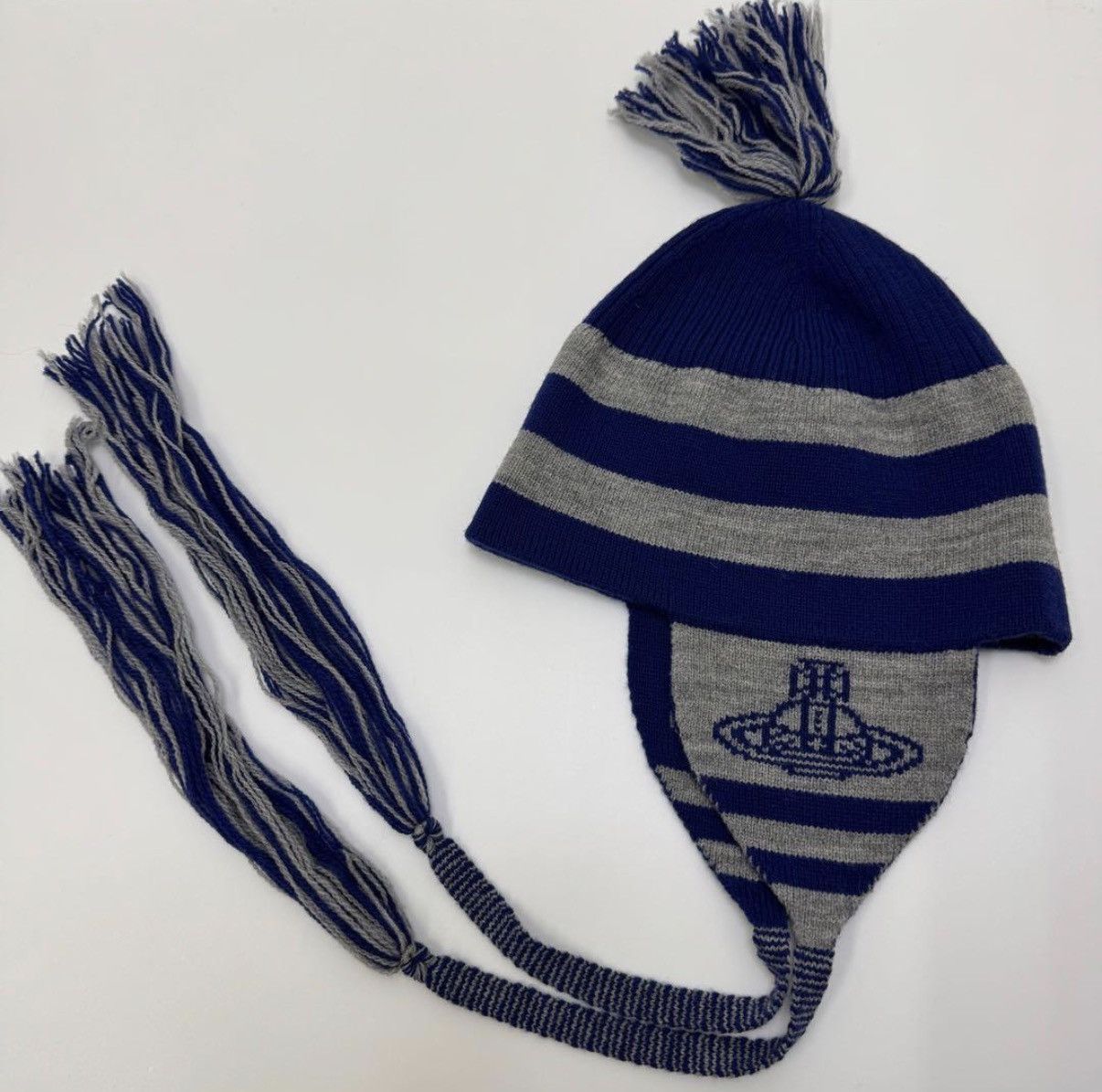 Vivienne Westwood Vivienne Westwood Orb Ear Flap Knit Beanie | Grailed