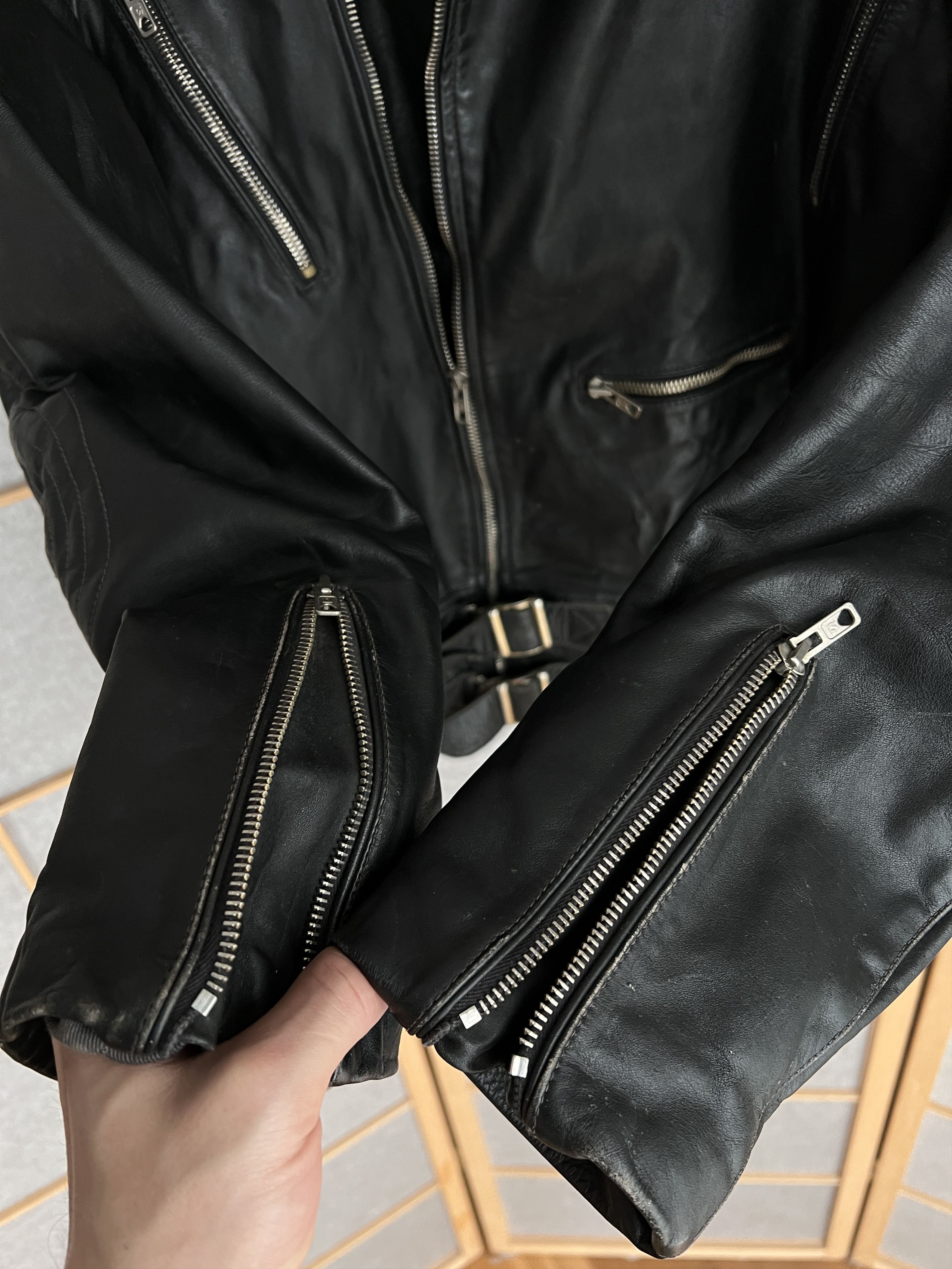 If Six Was Nine 14th Addiction balenciaga style leather jacket biker bomber Size US L / EU 52-54 / 3 - 12 Thumbnail