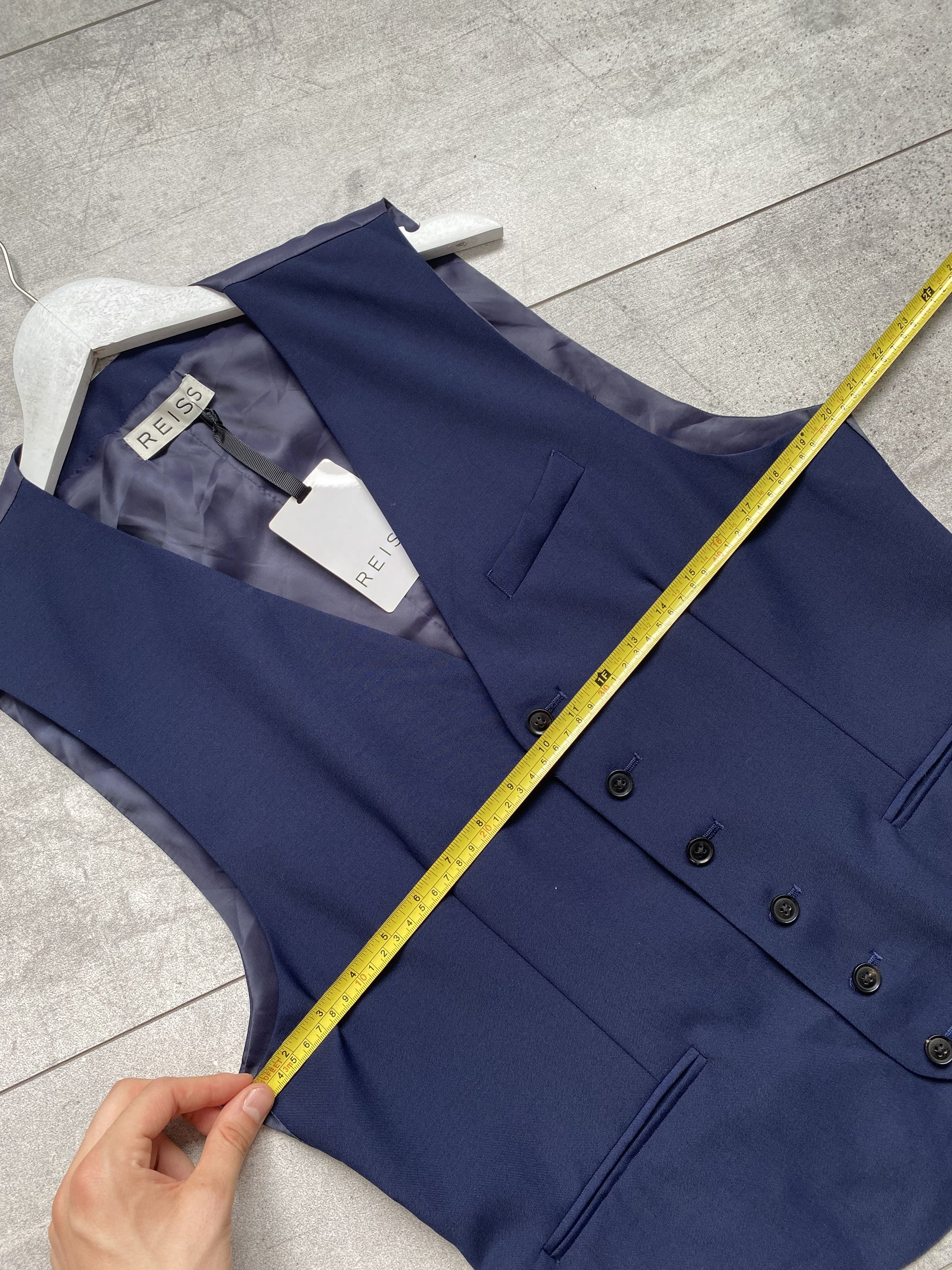 Reiss Reiss Wool Waiscoat Size 42R - 10 Thumbnail