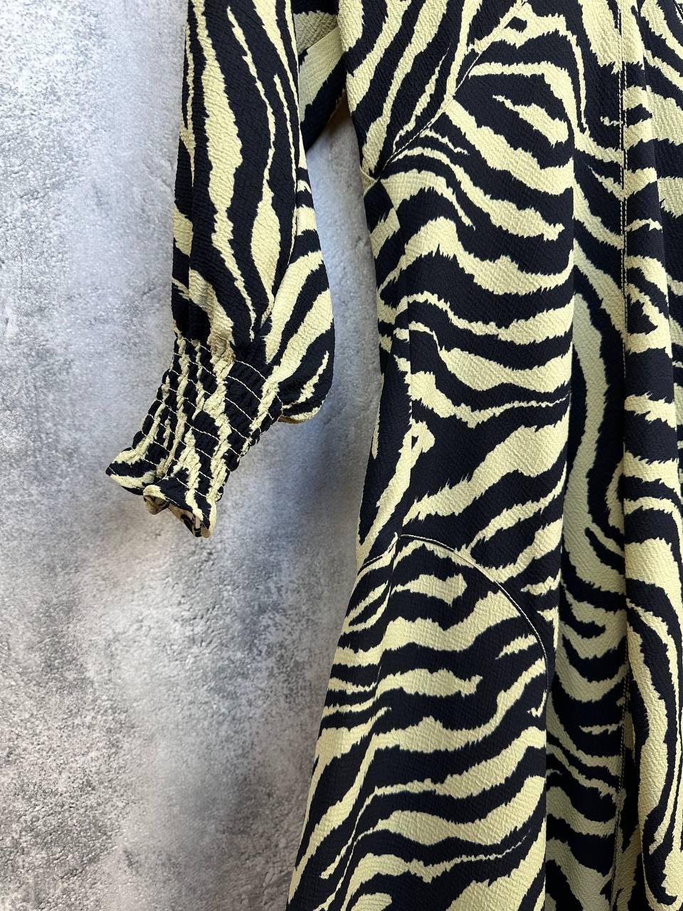 Jigsaw NWT Jigsaw Zebra Ikat Maxi Dress Khaki Women's Size UK 10 Size M / US 6-8 / IT 42-44 - 7 Thumbnail