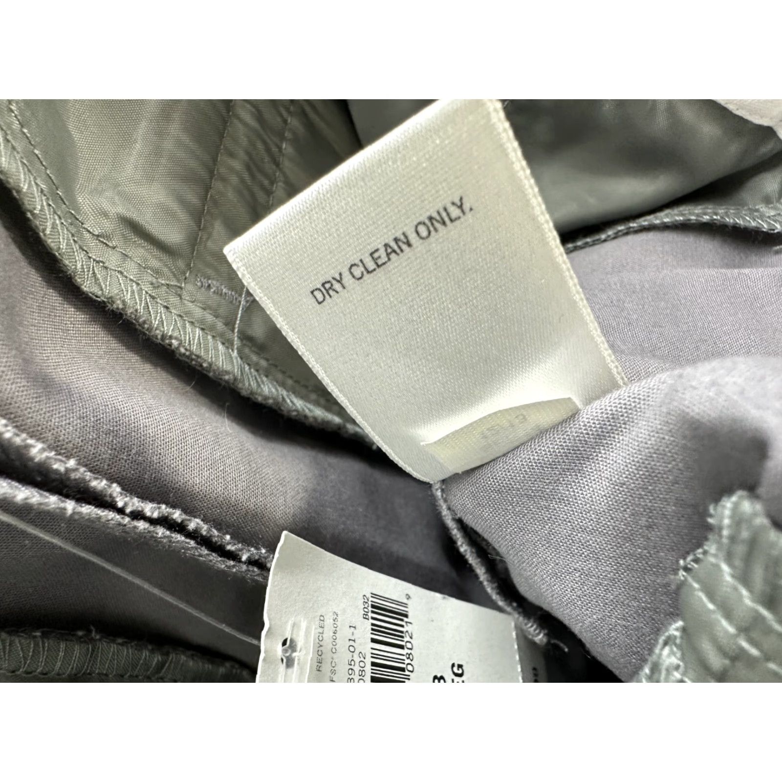 Banana Republic Womens Banana Republic Martin-Fit Purplish Gray Dress Pants Trouser Formal Sz 8R Pants Women Gray Dress Pants 90s? Size 30" / US 8 / IT 44 - 8 Thumbnail