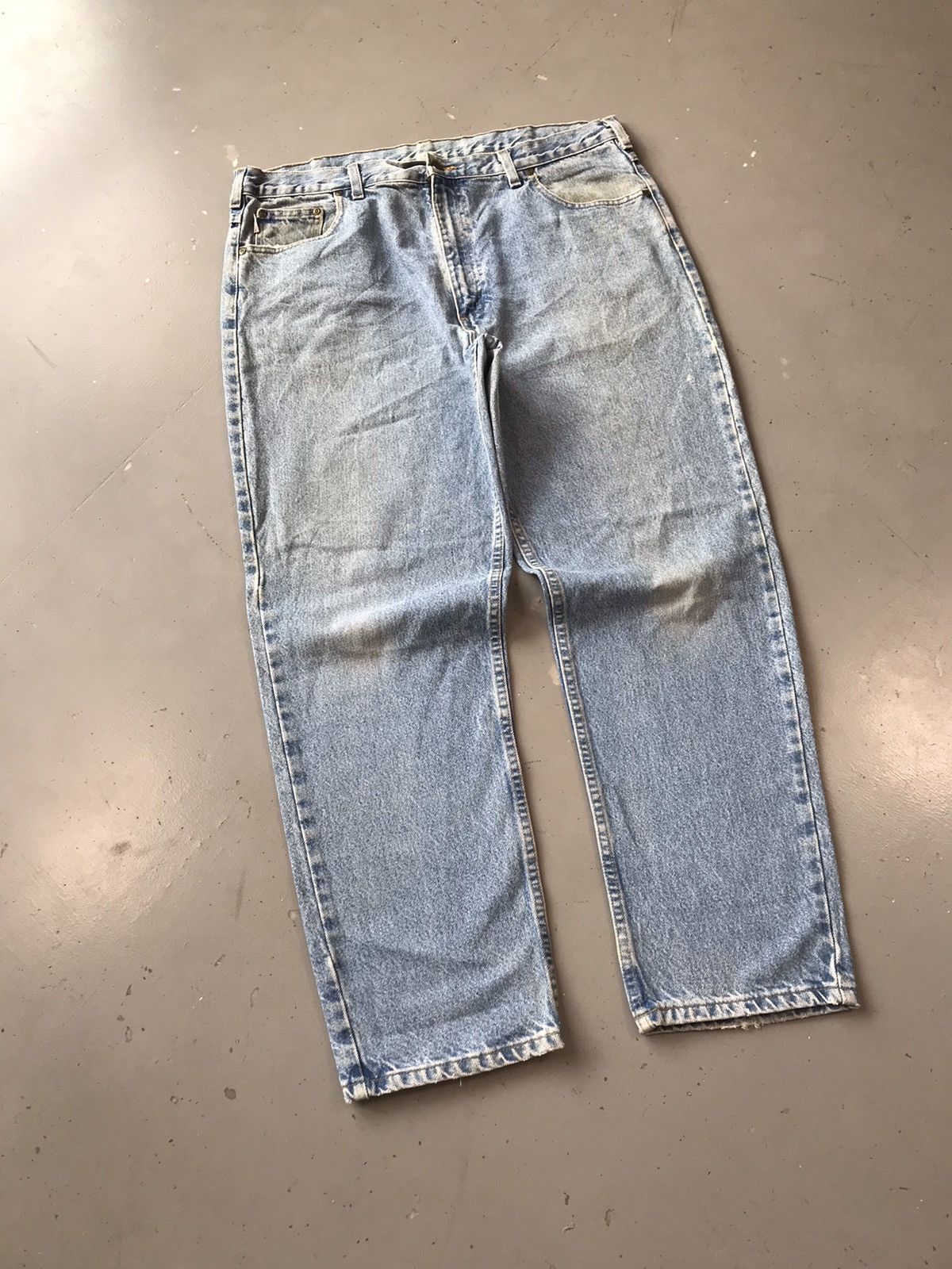 Carhartt × Vintage Vintage Carhartt b18 STW straight fit denim Size US 40 / EU 56 - 2 Thumbnail