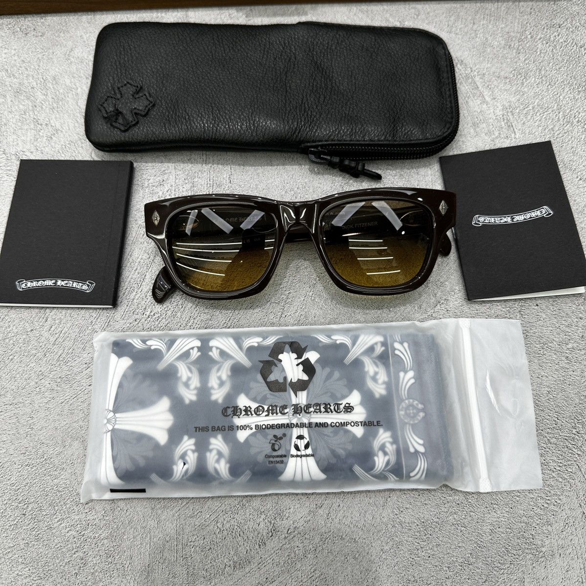 Chrome Hearts CHROME HEARTS DICK FITZENER SUNGLASSES Size ONE SIZE - 2 Thumbnail