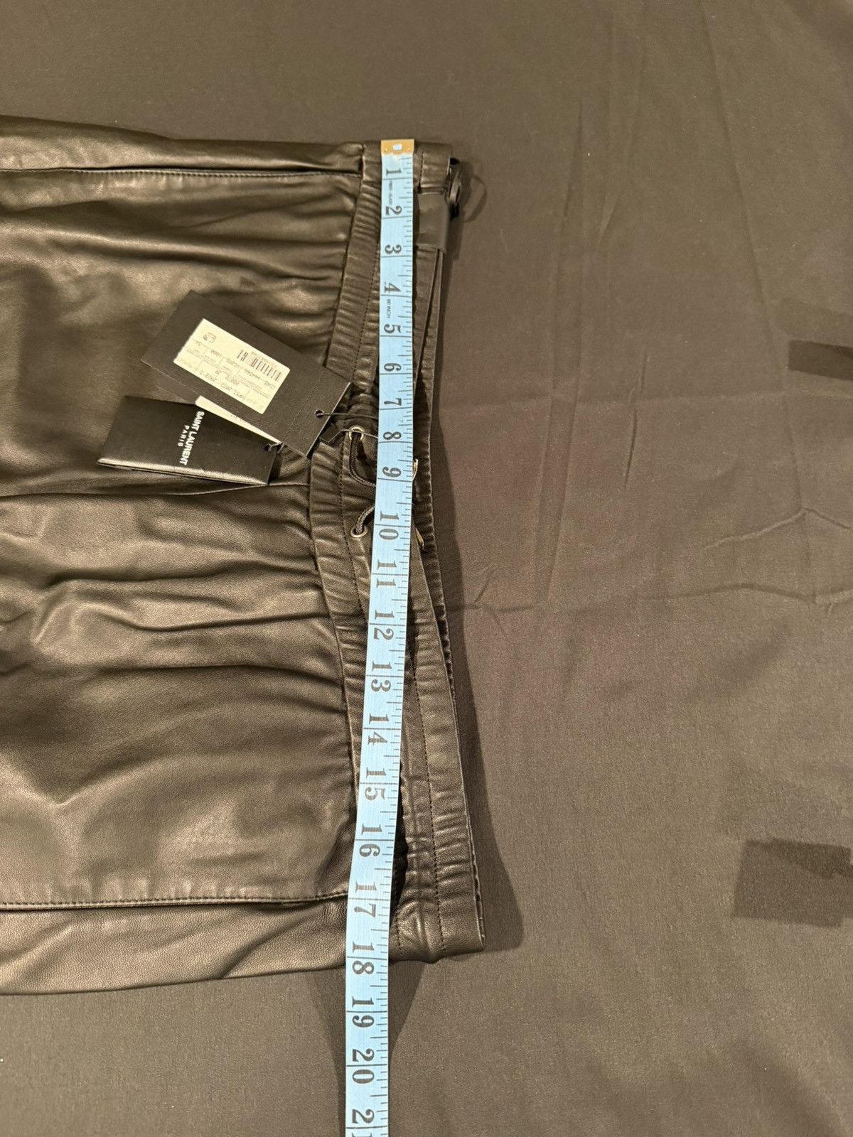 Saint Laurent Paris Saint Laurent mens leather joggers pants. 54/38. $4990 Size US 38 / EU 54 - 5 Thumbnail