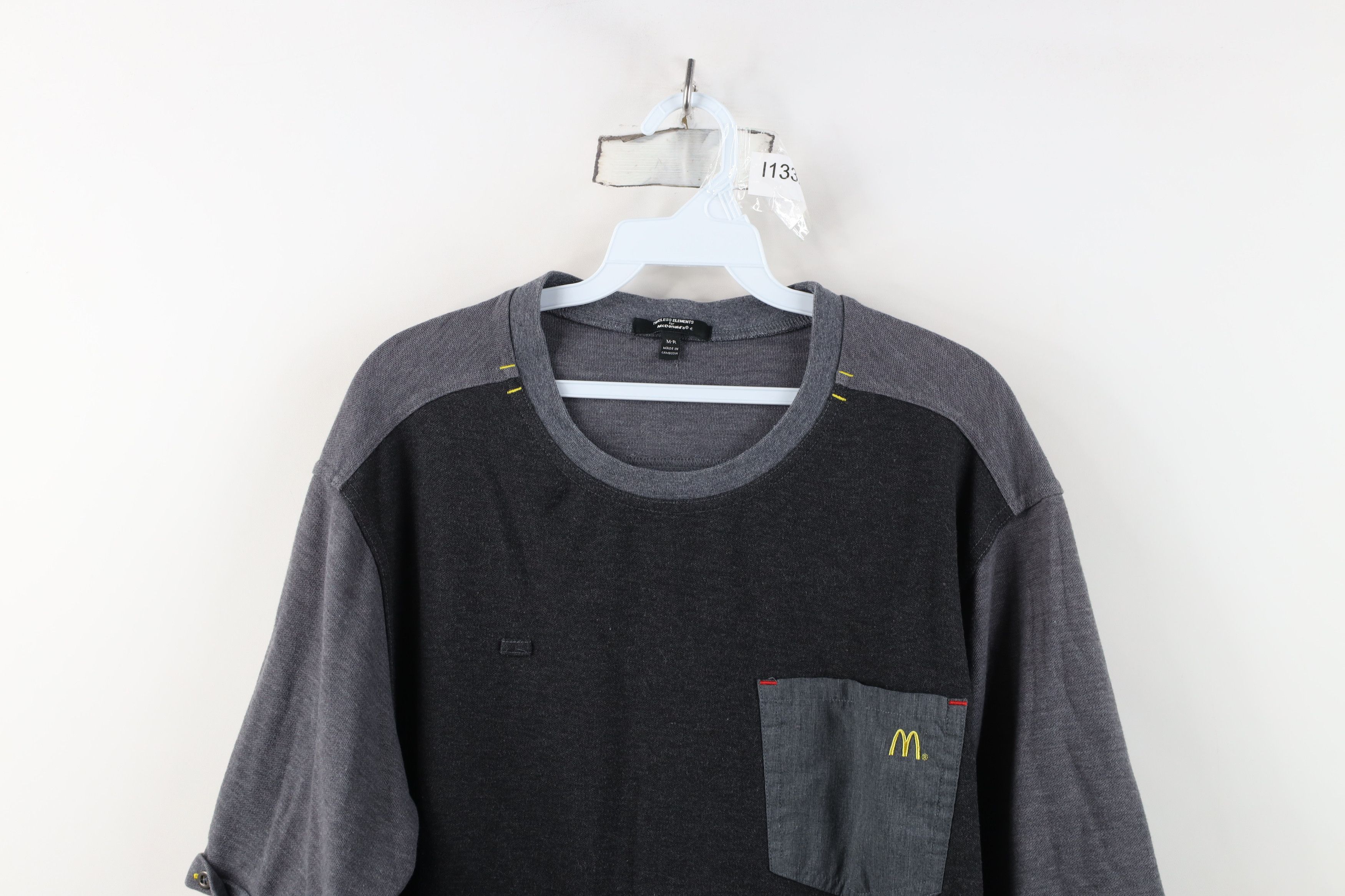 Vintage Vintage Y2K McDonald's Fast Food Block Employee T-Shirt Gray Size US M / EU 48-50 / 2 - 2 Thumbnail