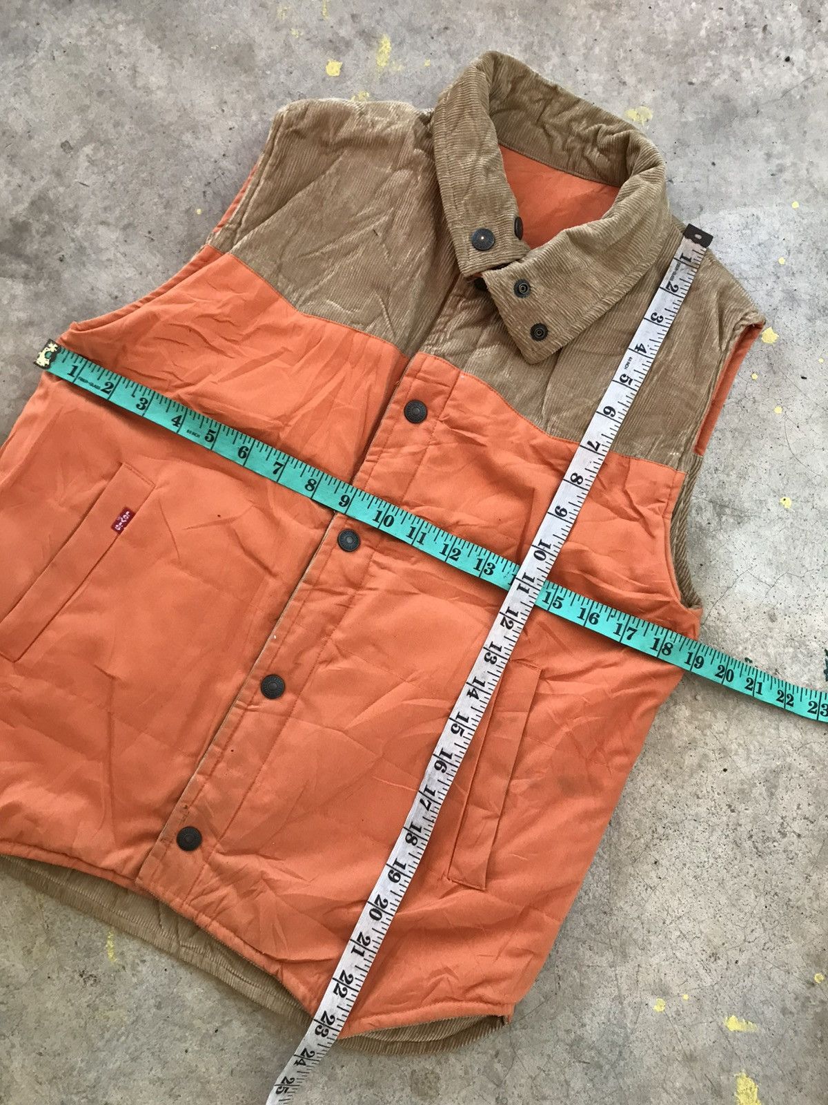 Levi's Vintage Clothing Vintage Levis Reversible Vest Nice Item Size US M / EU 48-50 / 2 - 11 Thumbnail