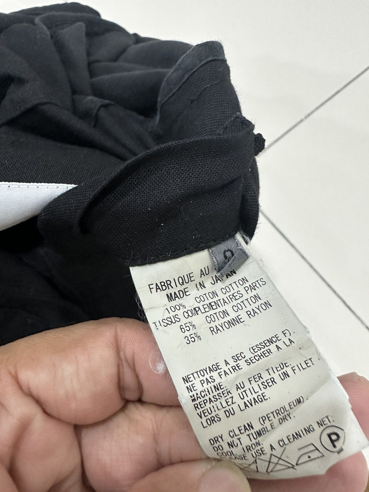 Yohji Yamamoto Yohji Yamamoto A/W2004 Y’s Cotton Rayon Jacket Desing Size US L / EU 52-54 / 3 - 5 Thumbnail