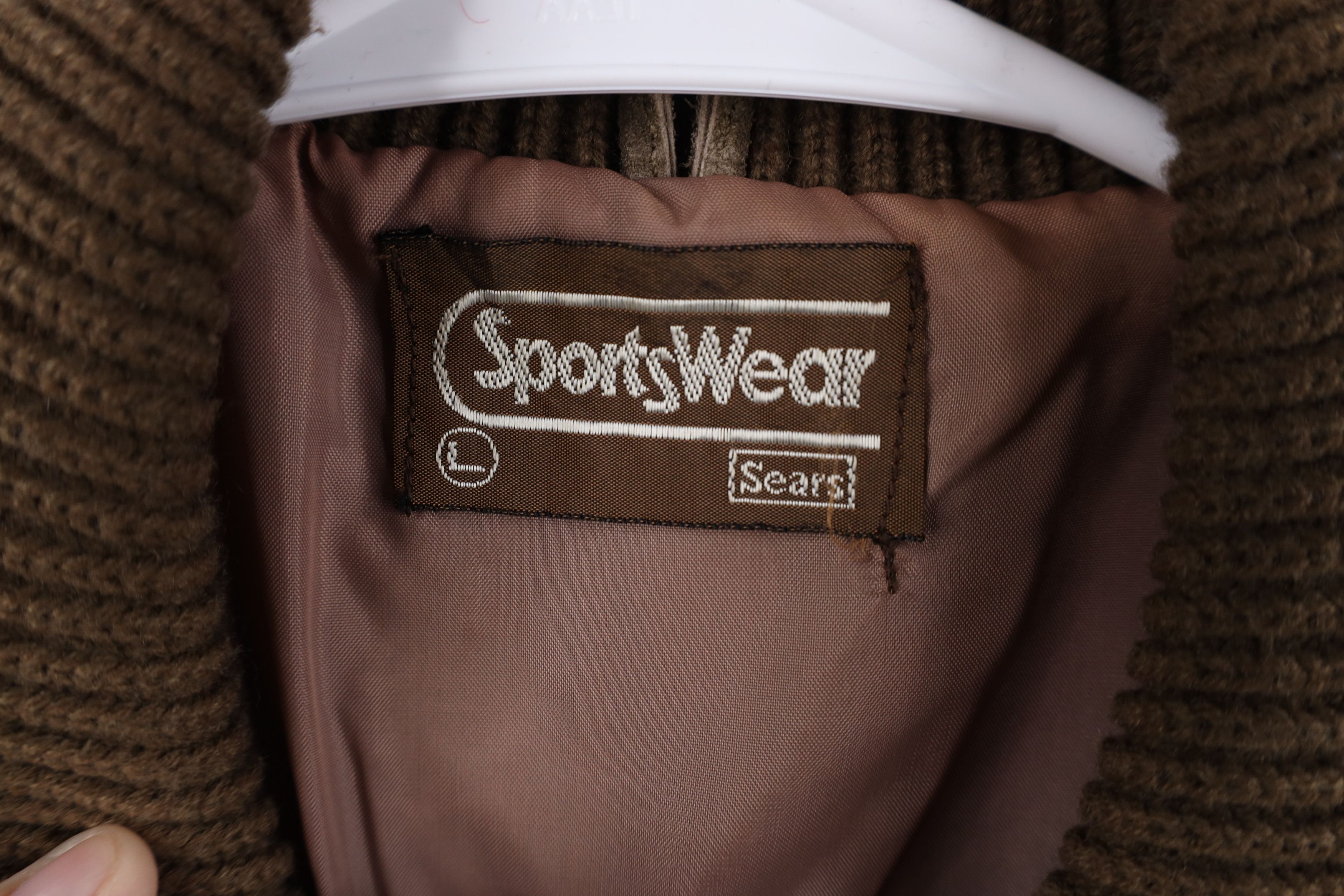 Vintage Vintage 70s Streetwear Leather Knit Sweater Jacket Swacket Size US L / EU 52-54 / 3 - 7 Thumbnail