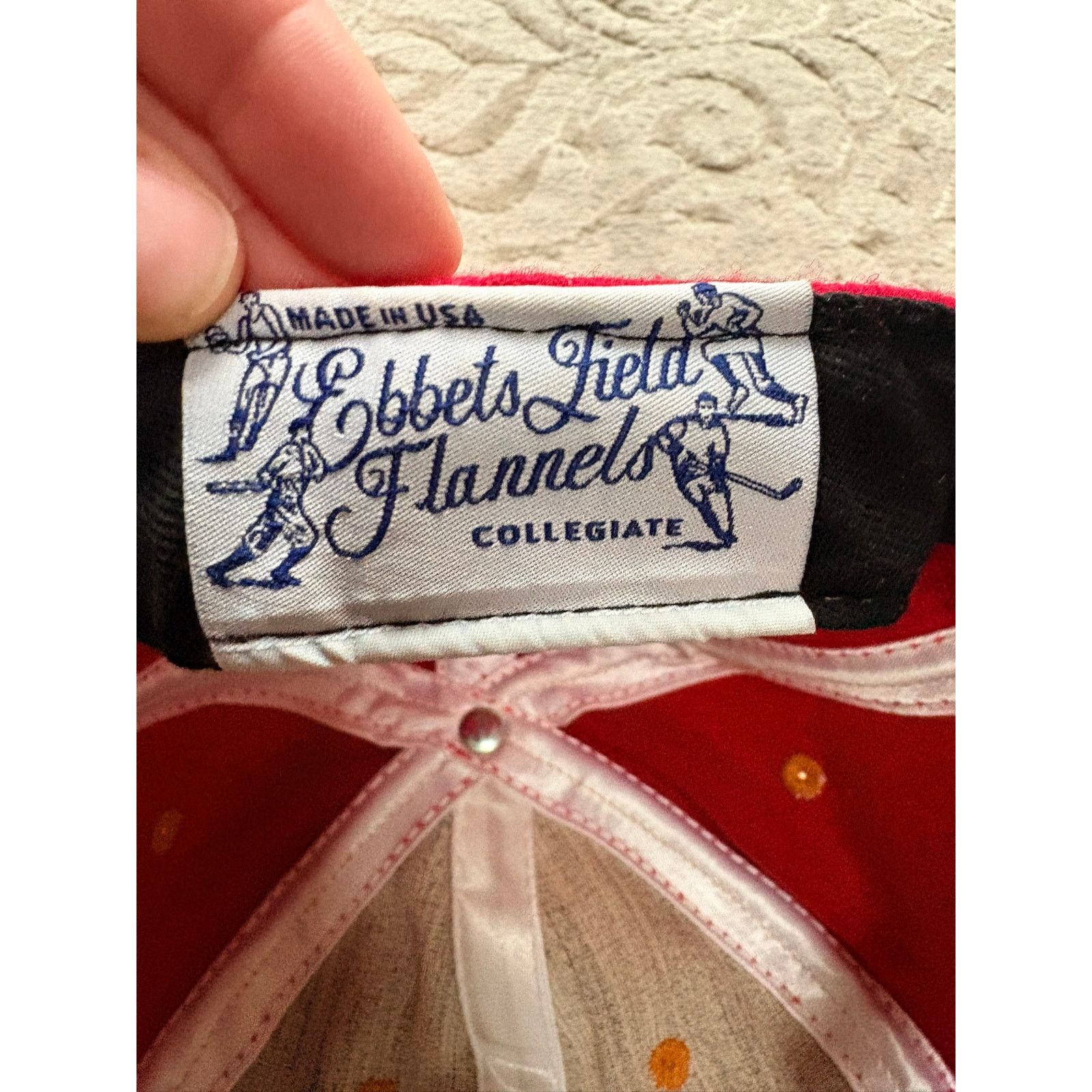 Ebbets Field Flannels Ebbets Field Flannels Maryland Terps 1962 Wool Cap 7 1/2 Size ONE SIZE - 7 Thumbnail