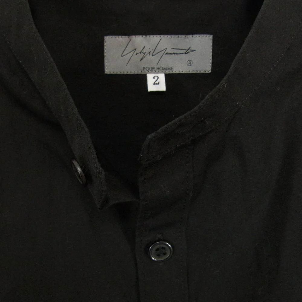 Yohji Yamamoto Yohji Yamamoto Pour Homme 23SS Pocket Shirt Size US M / EU 48-50 / 2 - 3 Thumbnail