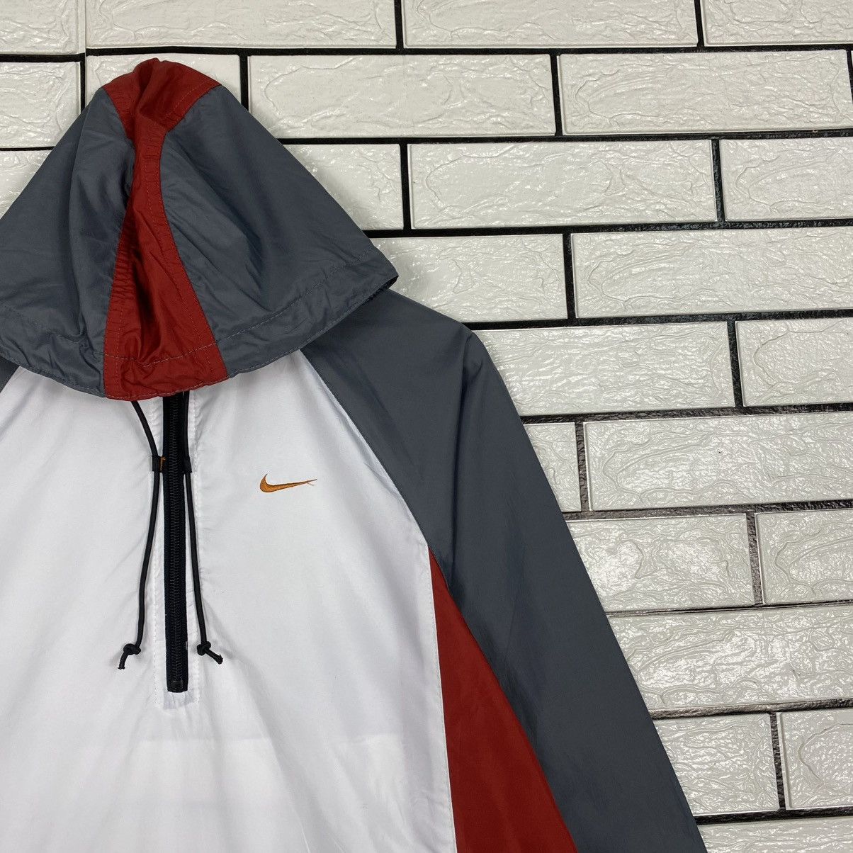 Nike 🔥VINTAGE ANORAK JACKET NIKE BIG SWOOSH Size M / US 6-8 / IT 42-44 - 6 Thumbnail