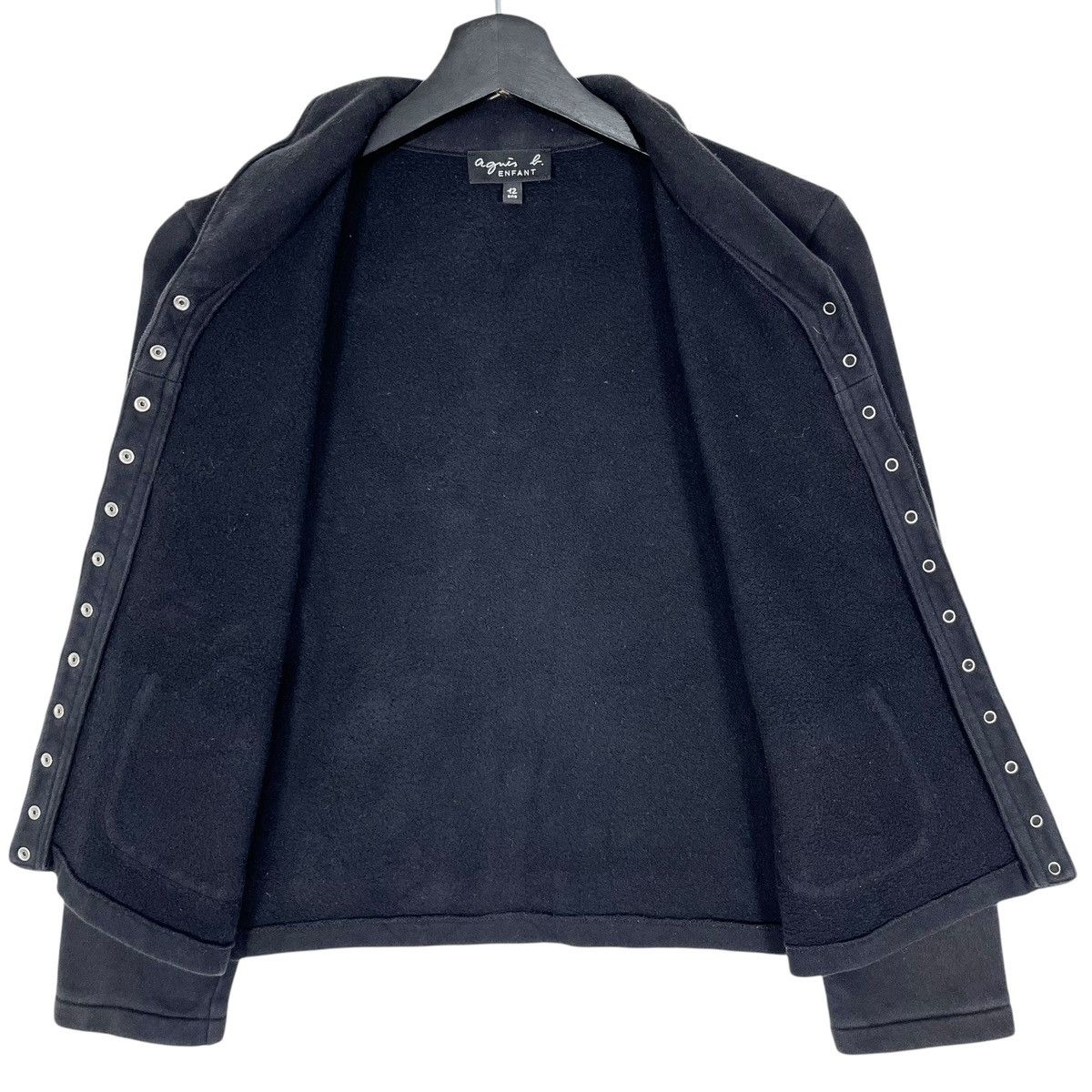 Designer × agnes b. Youth Agnes b. Pearl Snap Button Cardigan Size XXS / US 00 / IT 34 - 7 Thumbnail