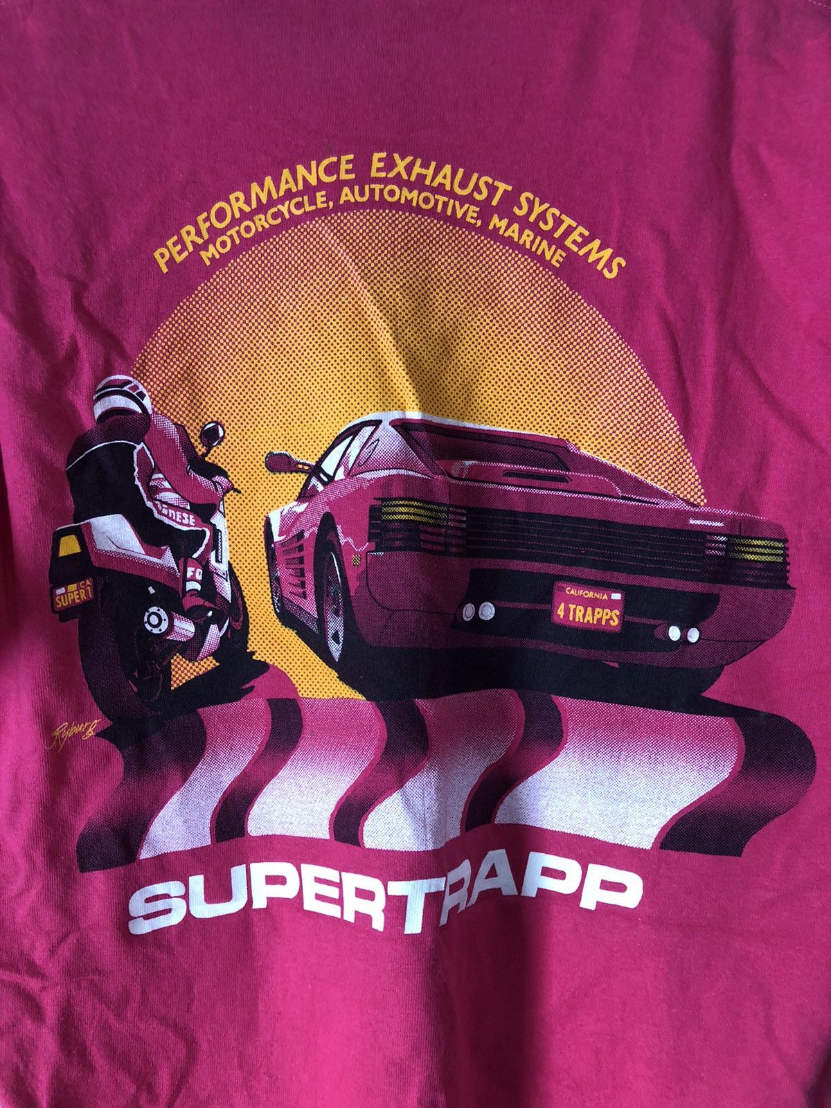 Vintage Vintage supertrapp 90s tee Size US M / EU 48-50 / 2 - 4 Thumbnail